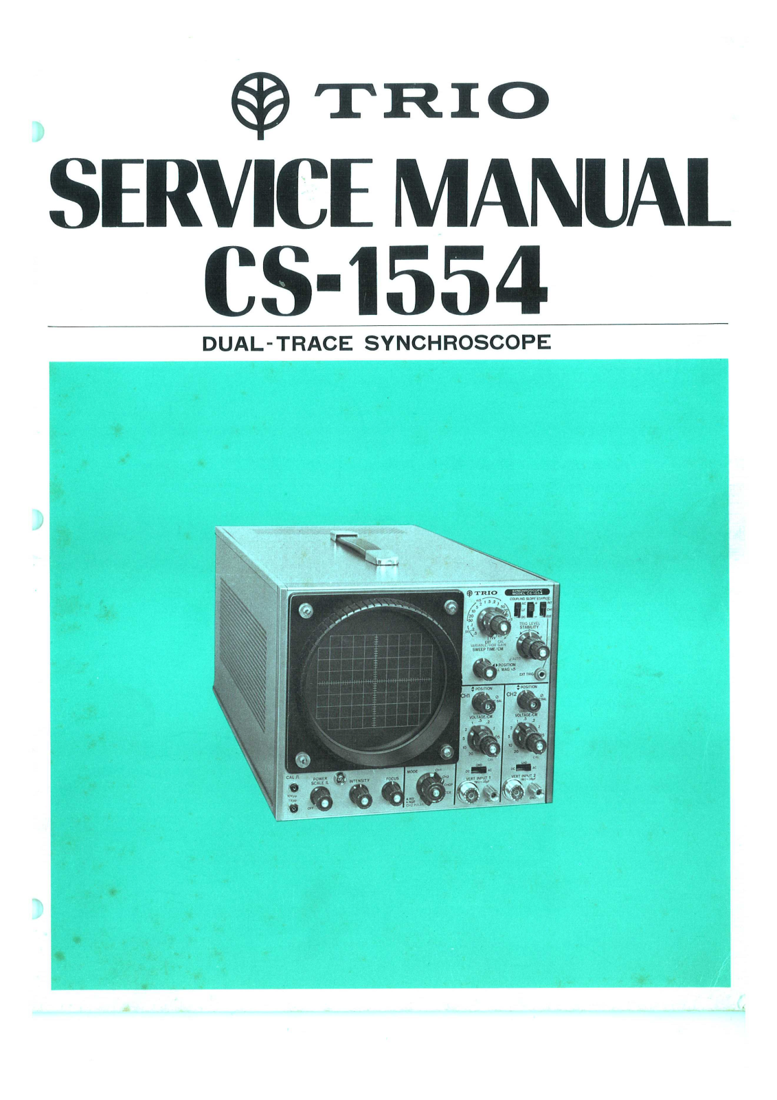 Kenwood CS-1554 Service manual