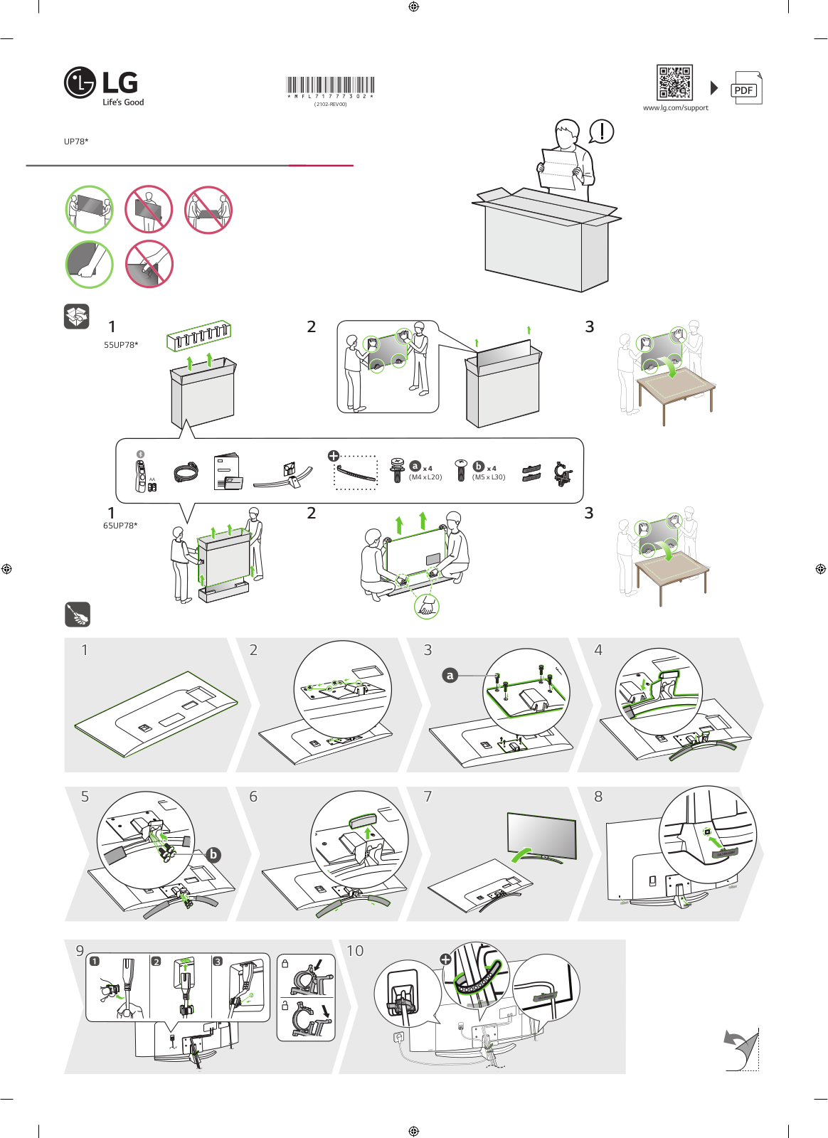 LG 65UP78006LB Quick Guide - ManualMachine.com