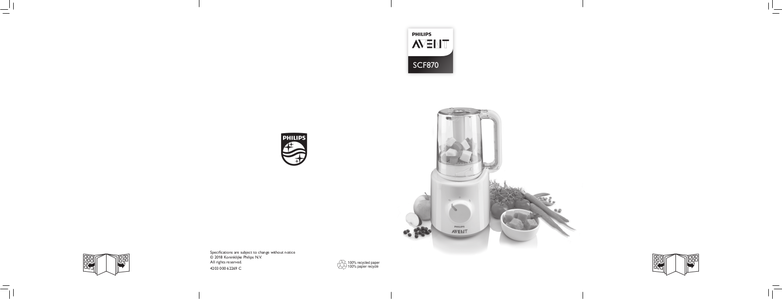 Philips SCF870 User Manual