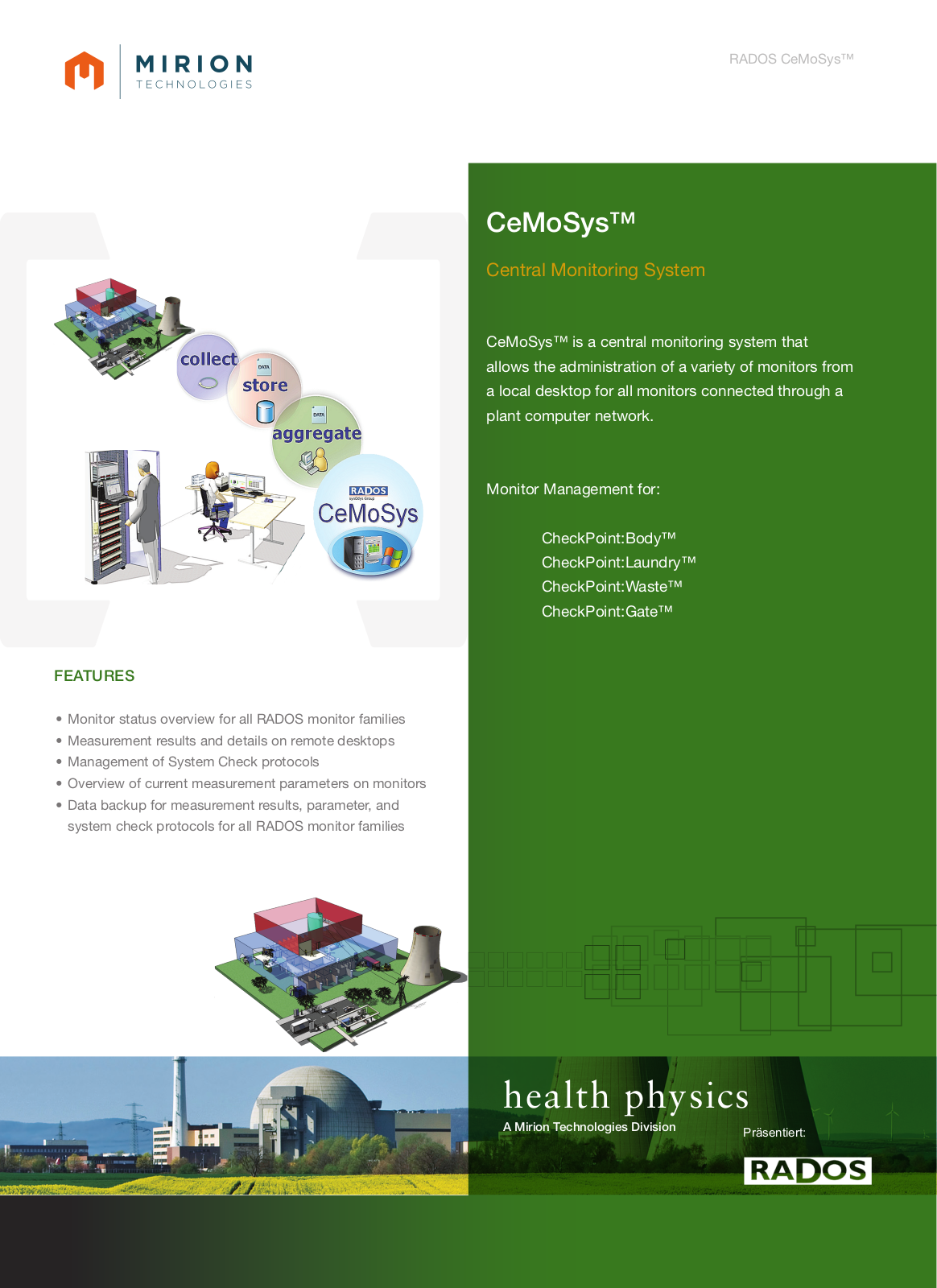 Mirion Technologies CeMoSys User Manual