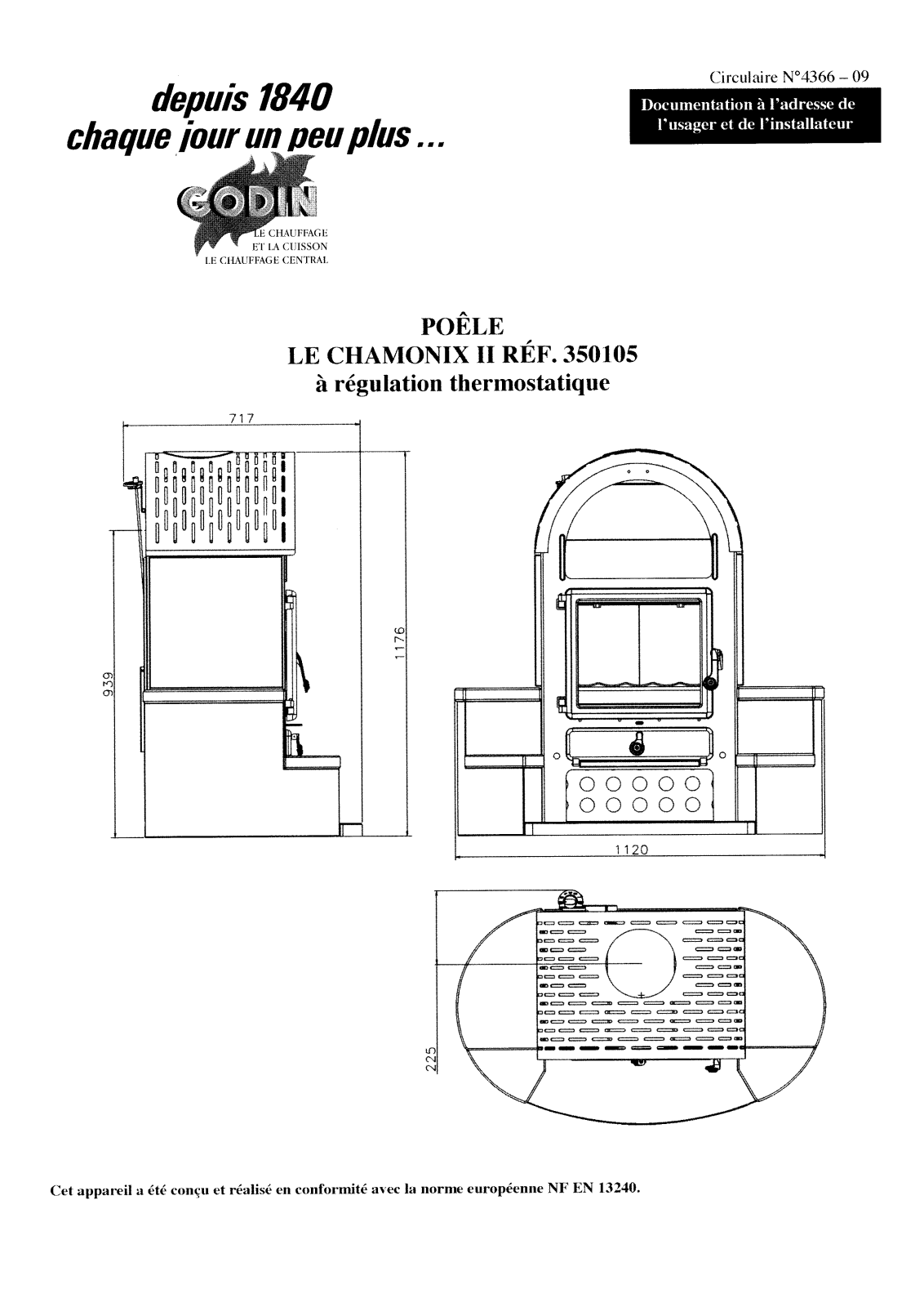 GODIN 350105 User Manual - ManualMachine.com