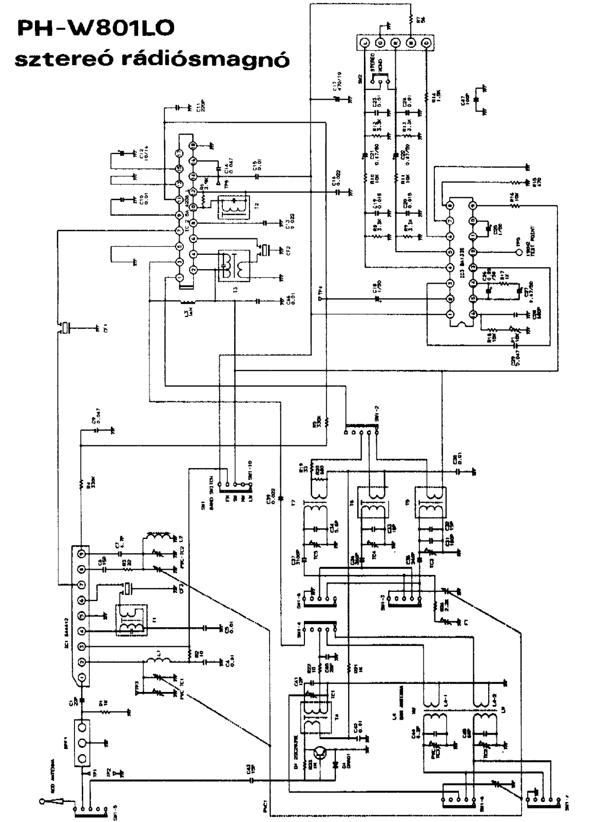 Fisher Radio PHW801LO Schematic - ManualMachine.com