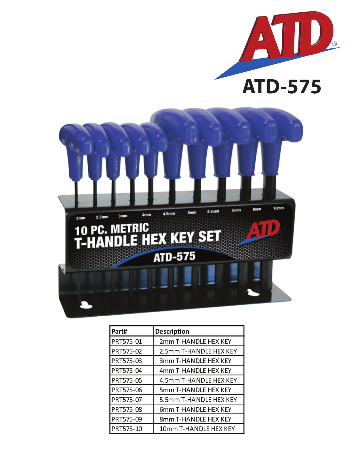 ATD Tools ATD-575 User Manual