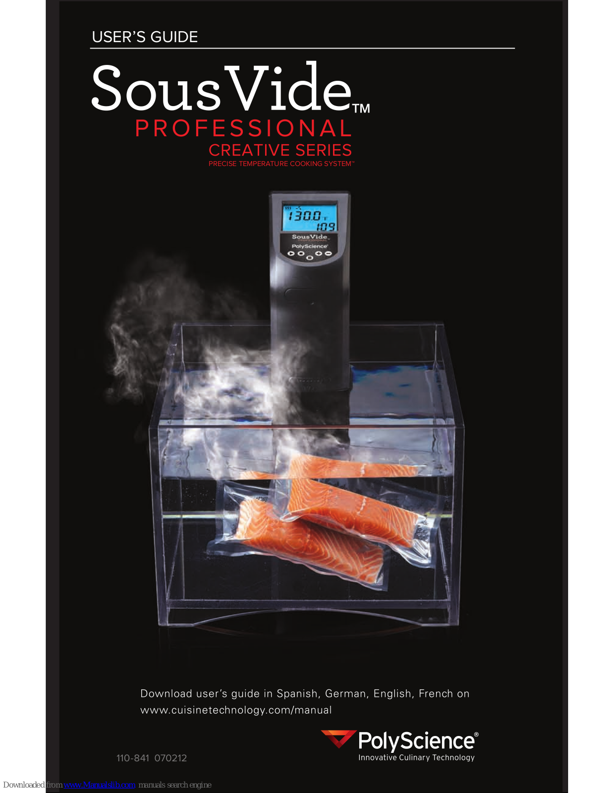 PolyScience SousVide User Manual