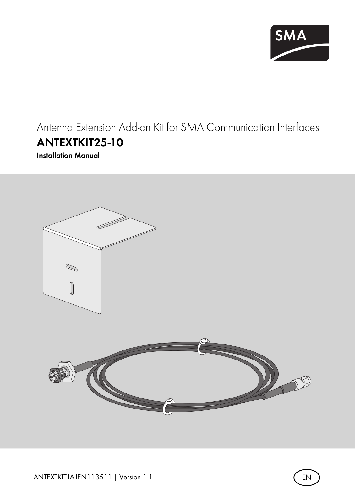 SMA ANTEXTKIT25-10 User Manual