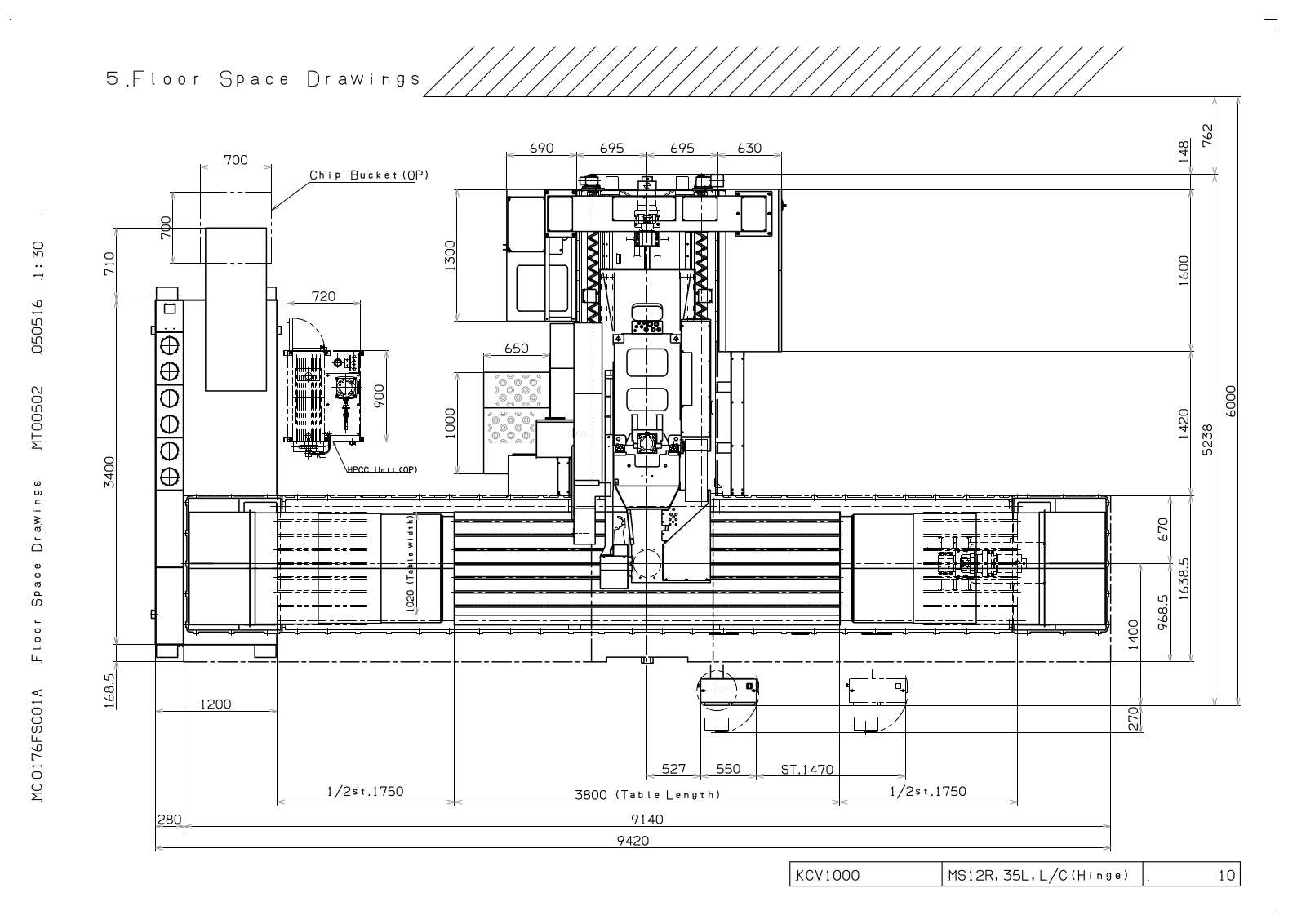 Dynamic International KCV1000-35L Specifications