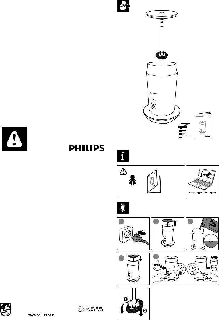 Philips Senseo Milk Twister User Guide