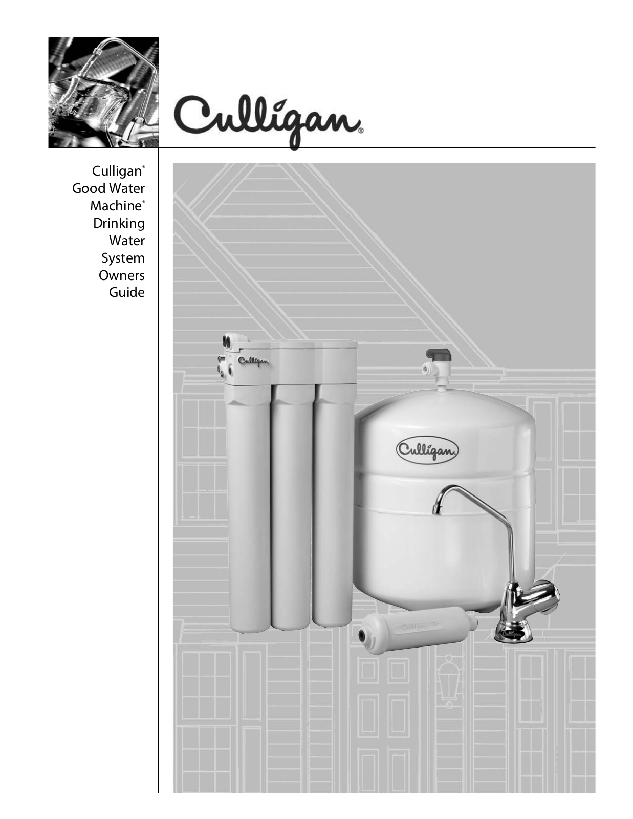 Culligan Good Water Machine, AC-30, AC-30M, AC-30L, AC-30 Plus Owner's Manual