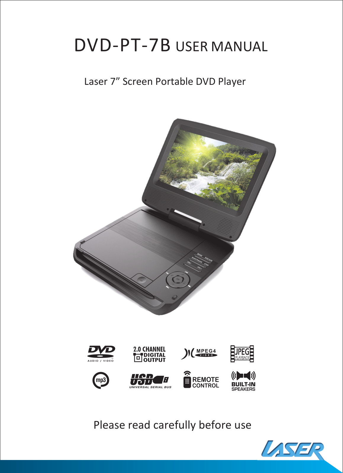 Laser DVD-PT-7B User Manual