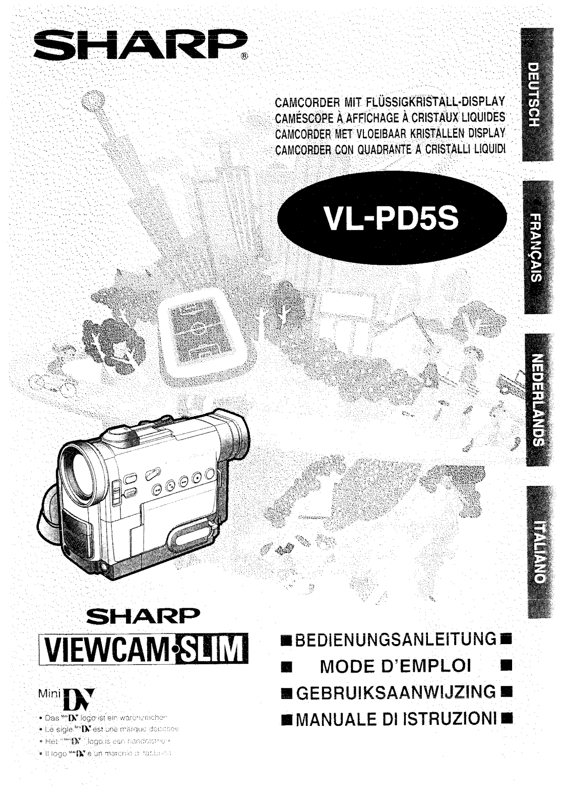 Sharp VLPD5S User Manual