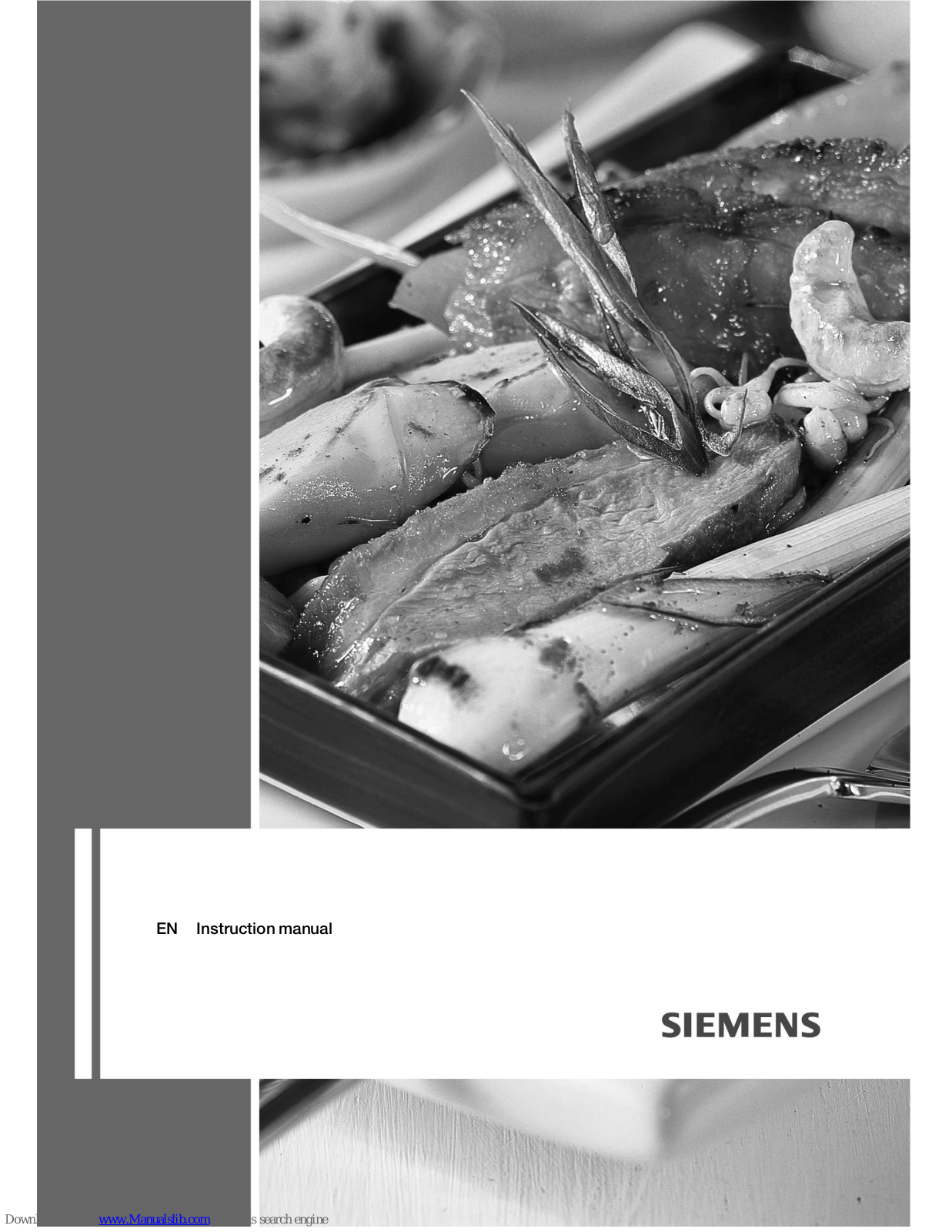 Siemens EH.85DD11E Instruction Manual