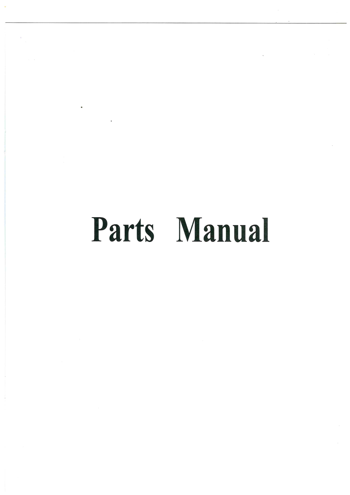 TYPICAL GC0303 PARTS Manual