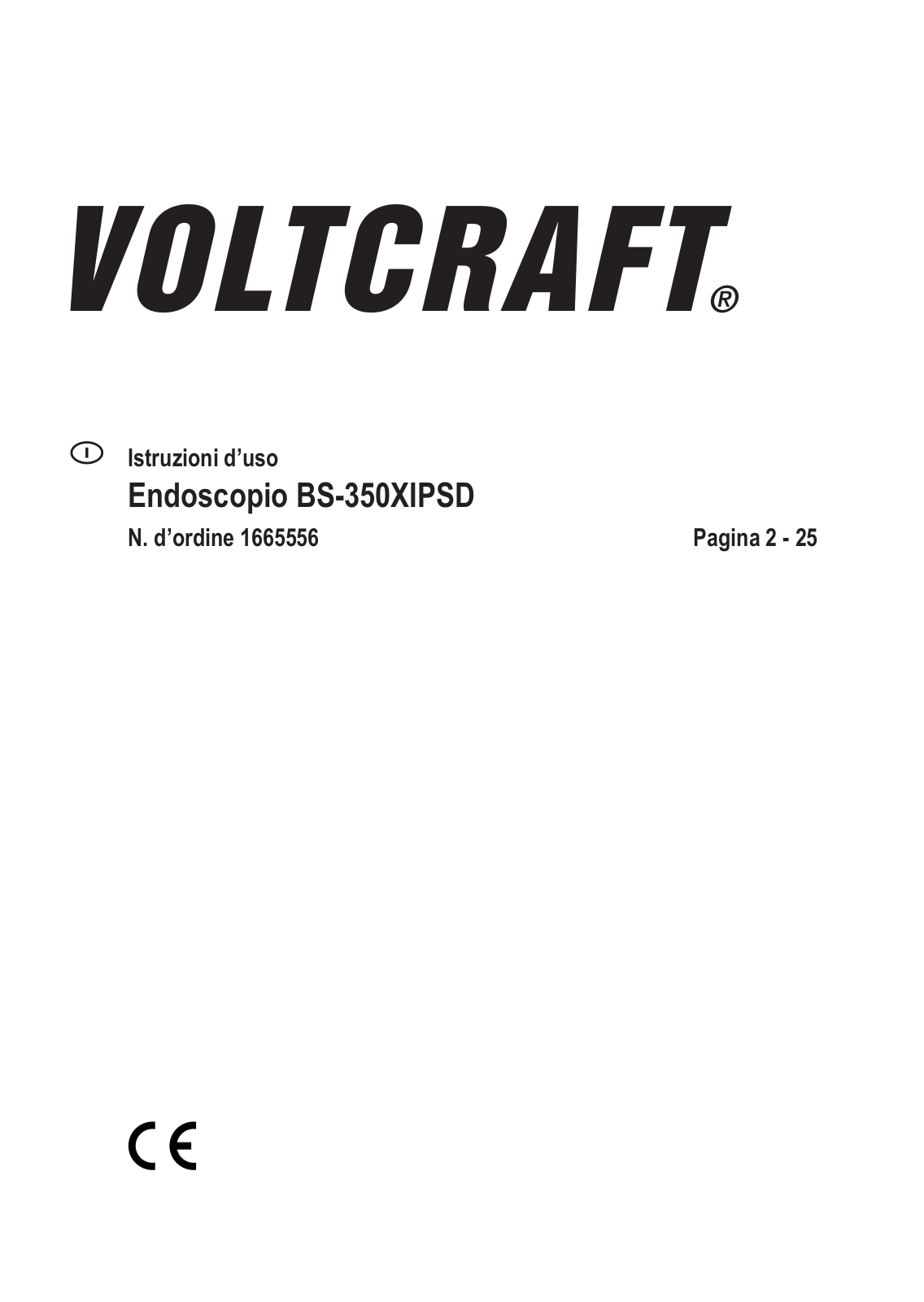 VOLTCRAFT BS-350XIPSD Operation Manual