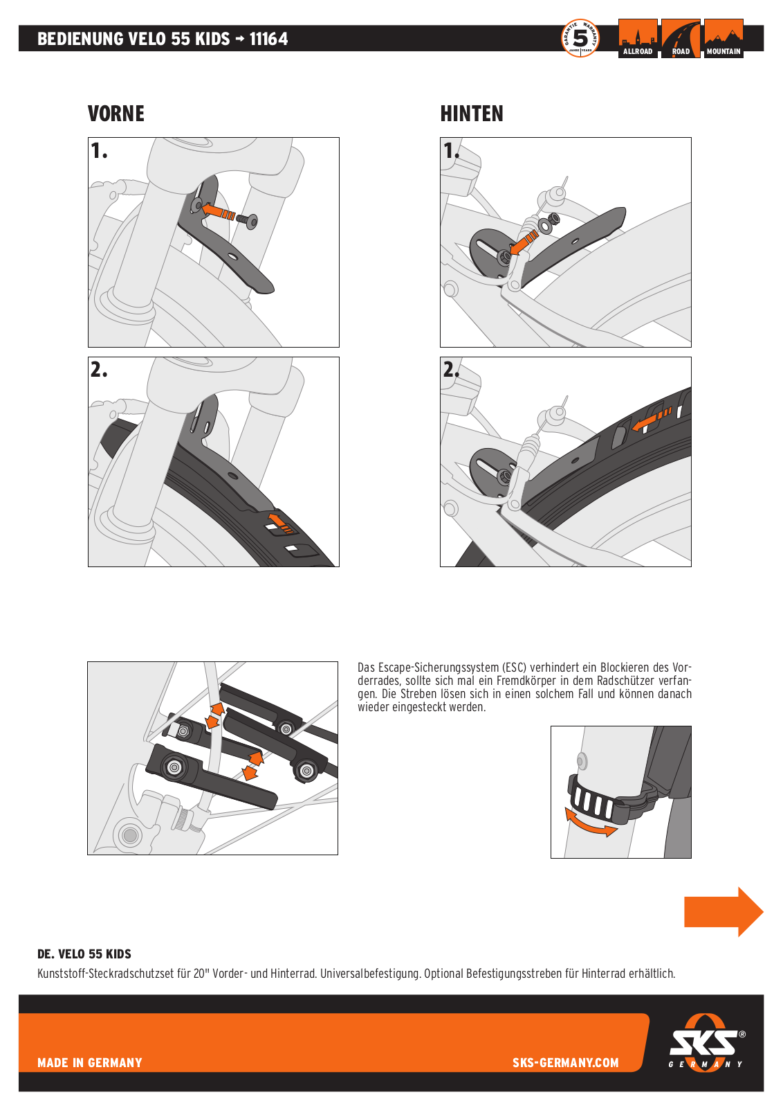 SKS 11164 User Manual