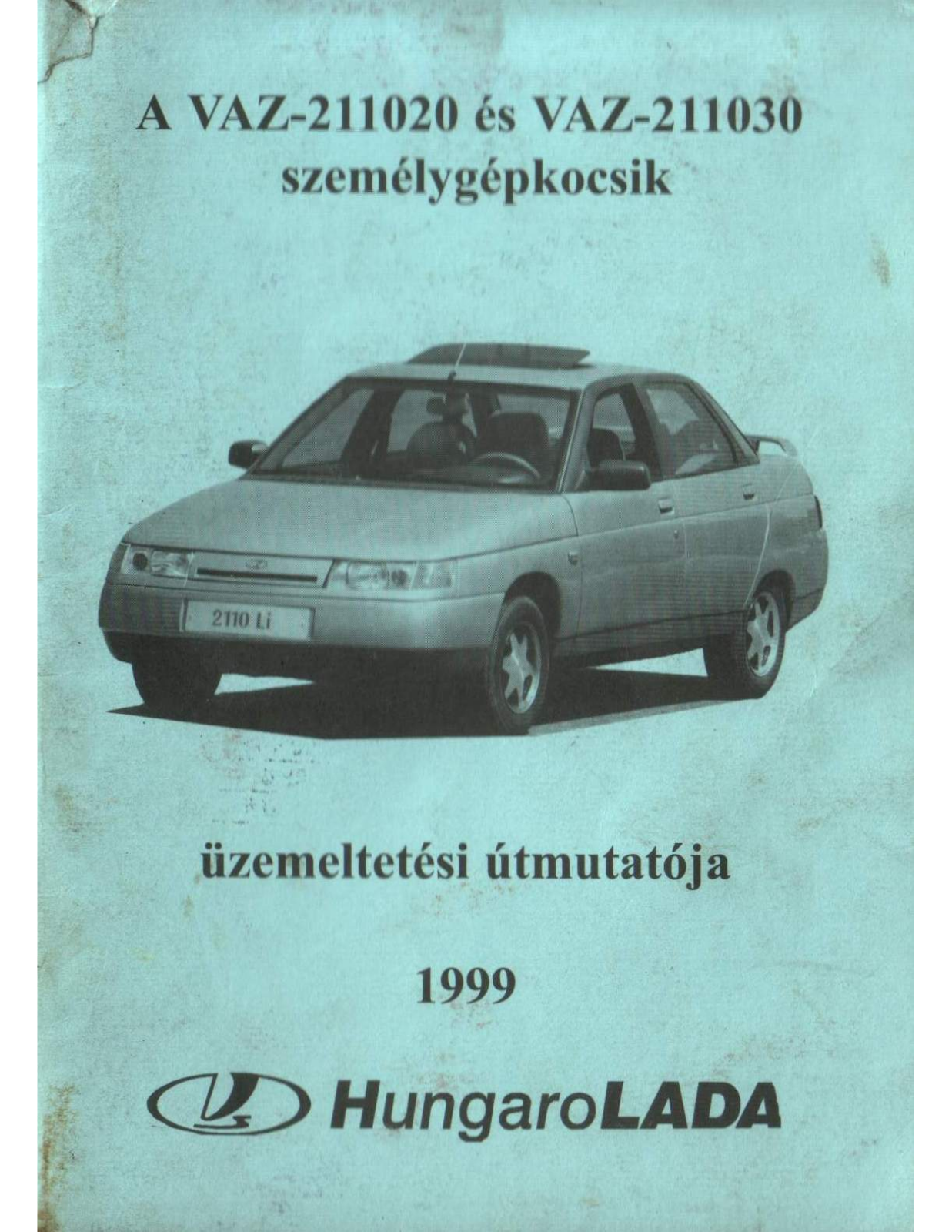 Lada 2110 1999 User Manual