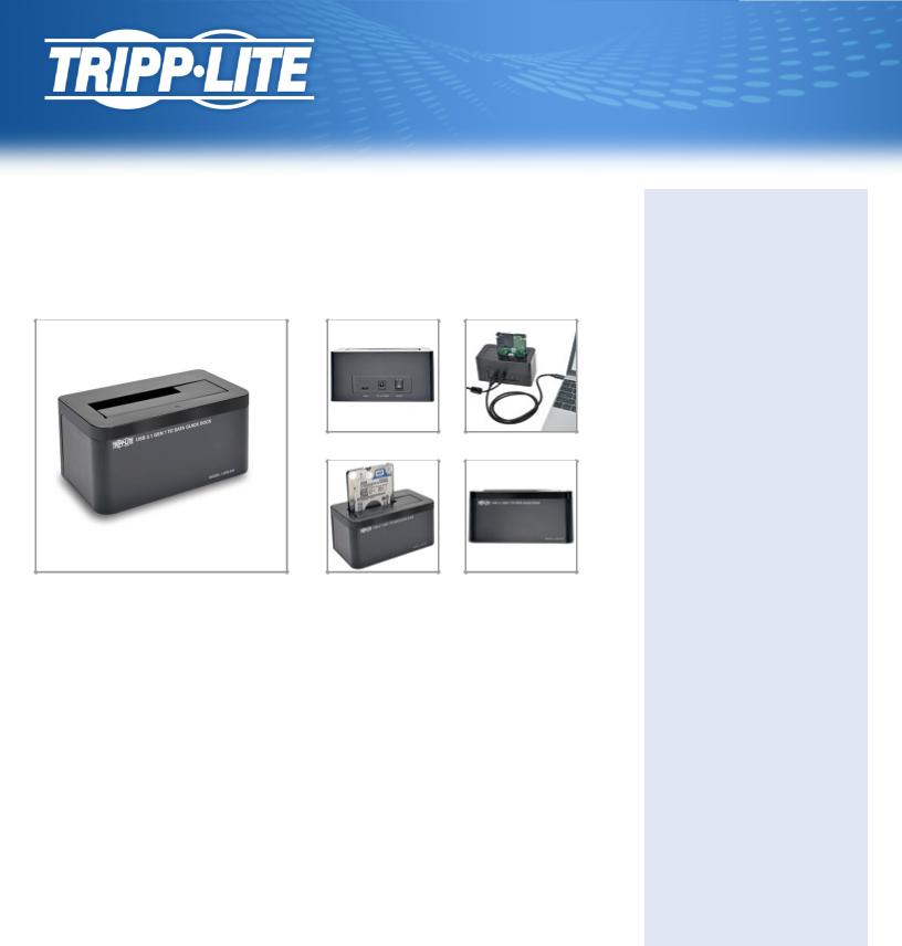 Tripp-Lite U439-001 Data Sheet