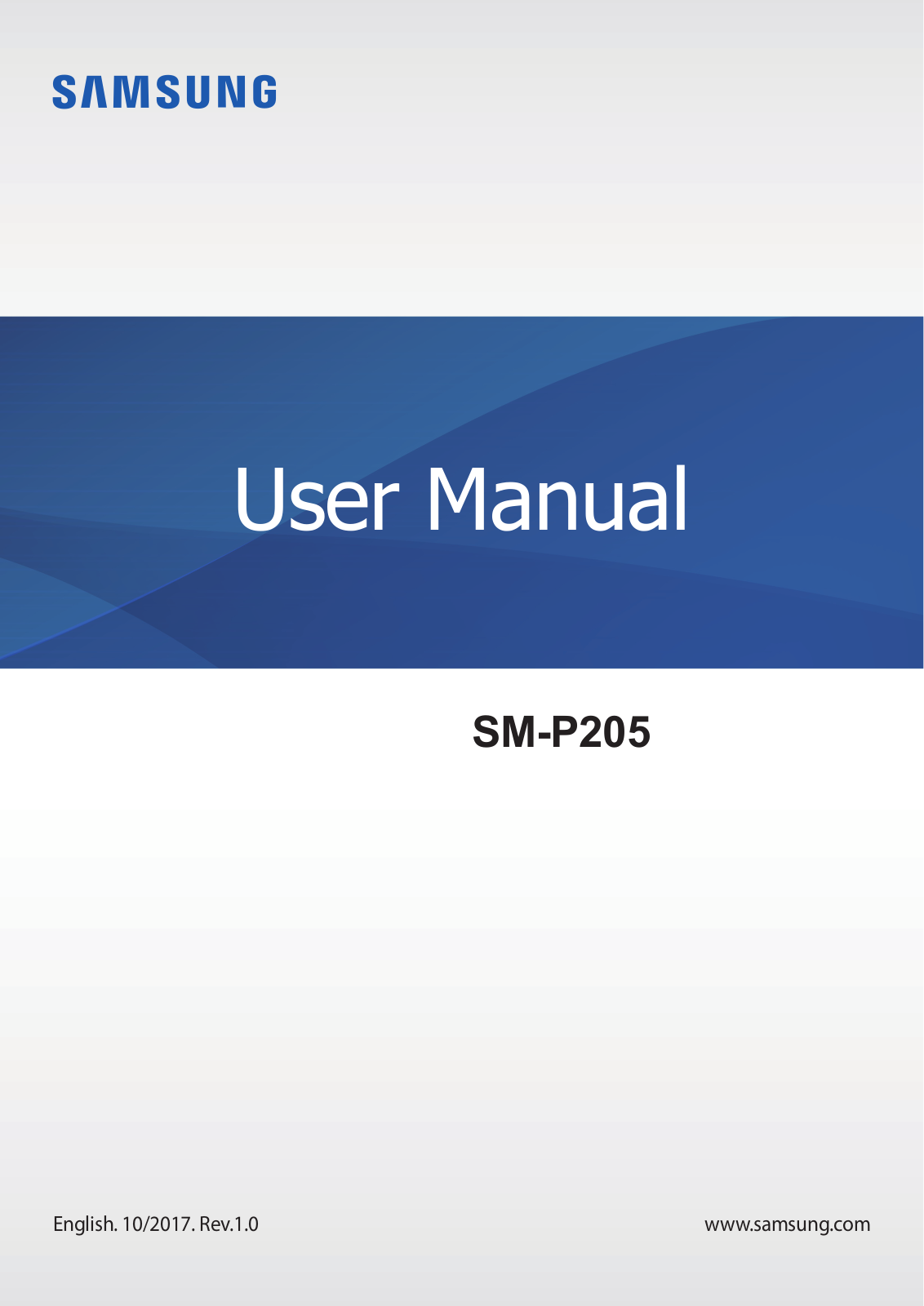 Samsung SMP205 Users Manual