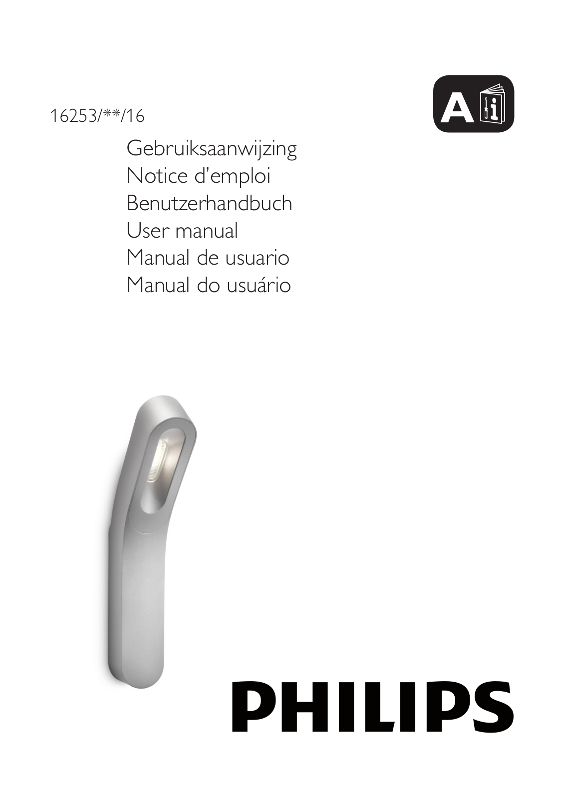 Philips 16253/**/16 User manual