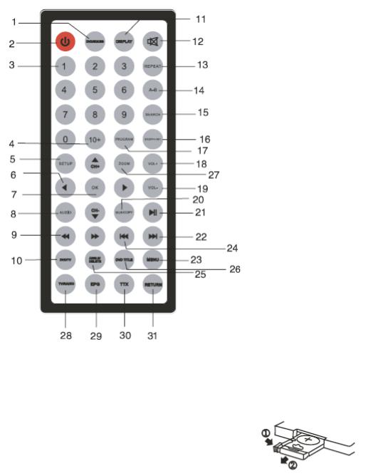 Denver MT-763DVBT User Manual