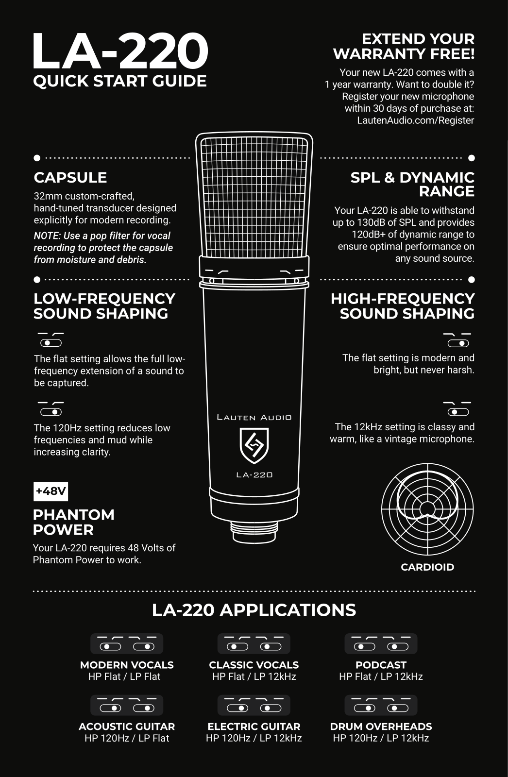 Lauten Audio LA-220 User guide - ManualMachine.com