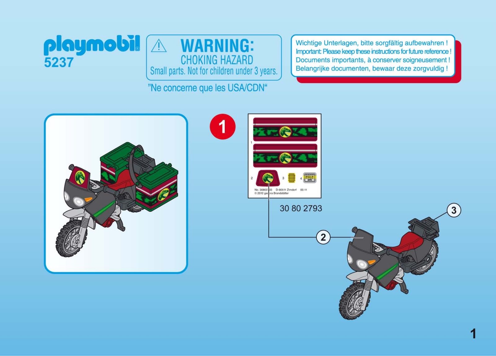 playmobil 5237 Service Manual