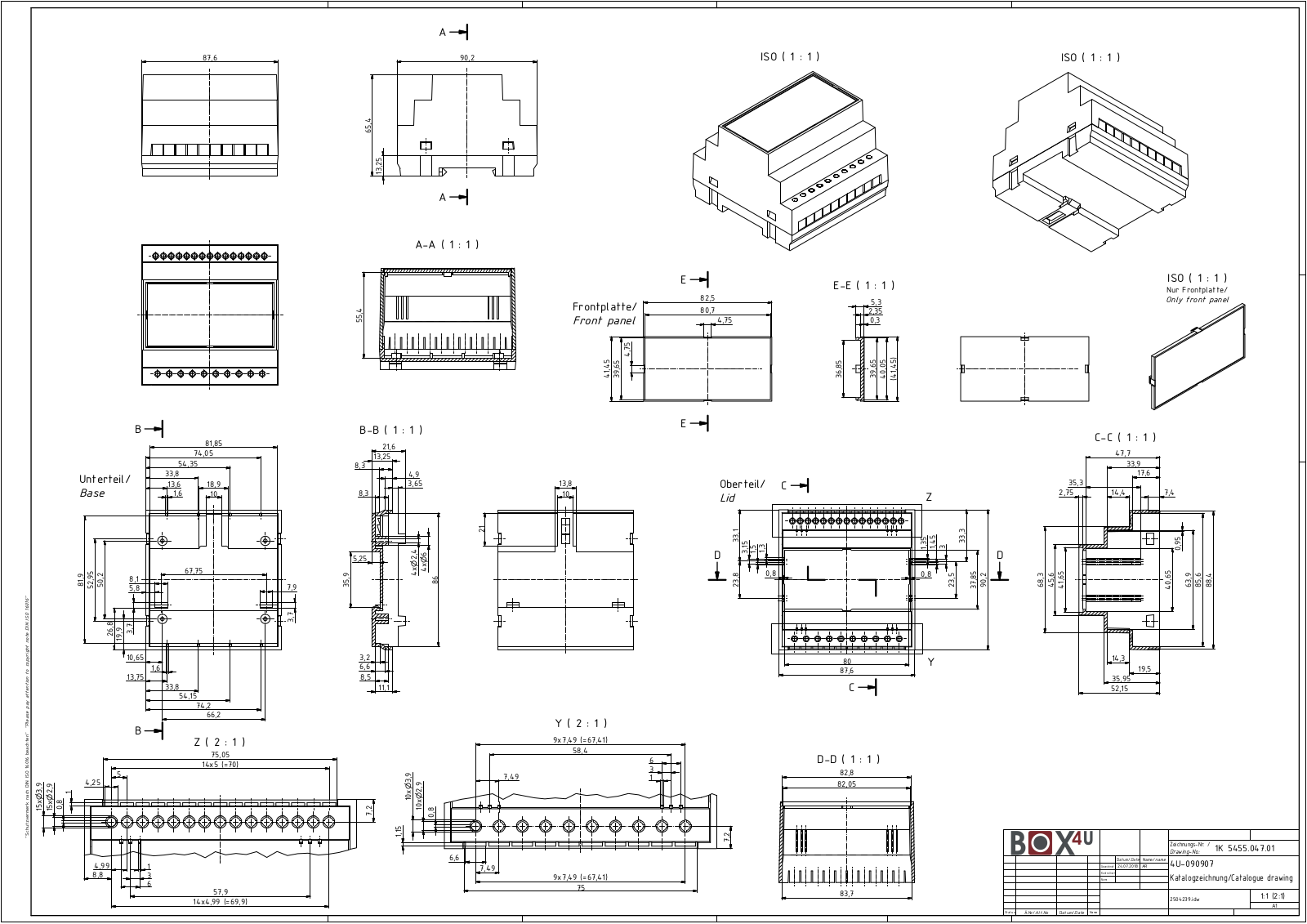 BOX4U 4U65090907310 Datasheet - ManualMachine.com