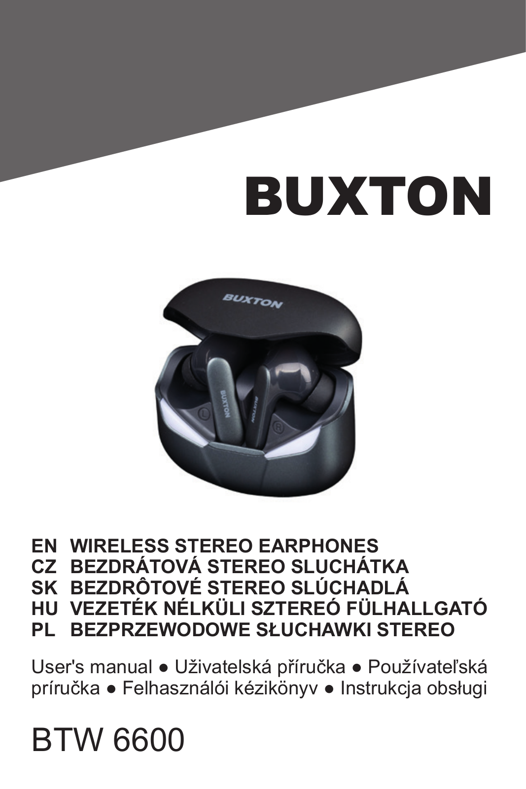BUXTON BTW 6600 User guide - ManualMachine.com