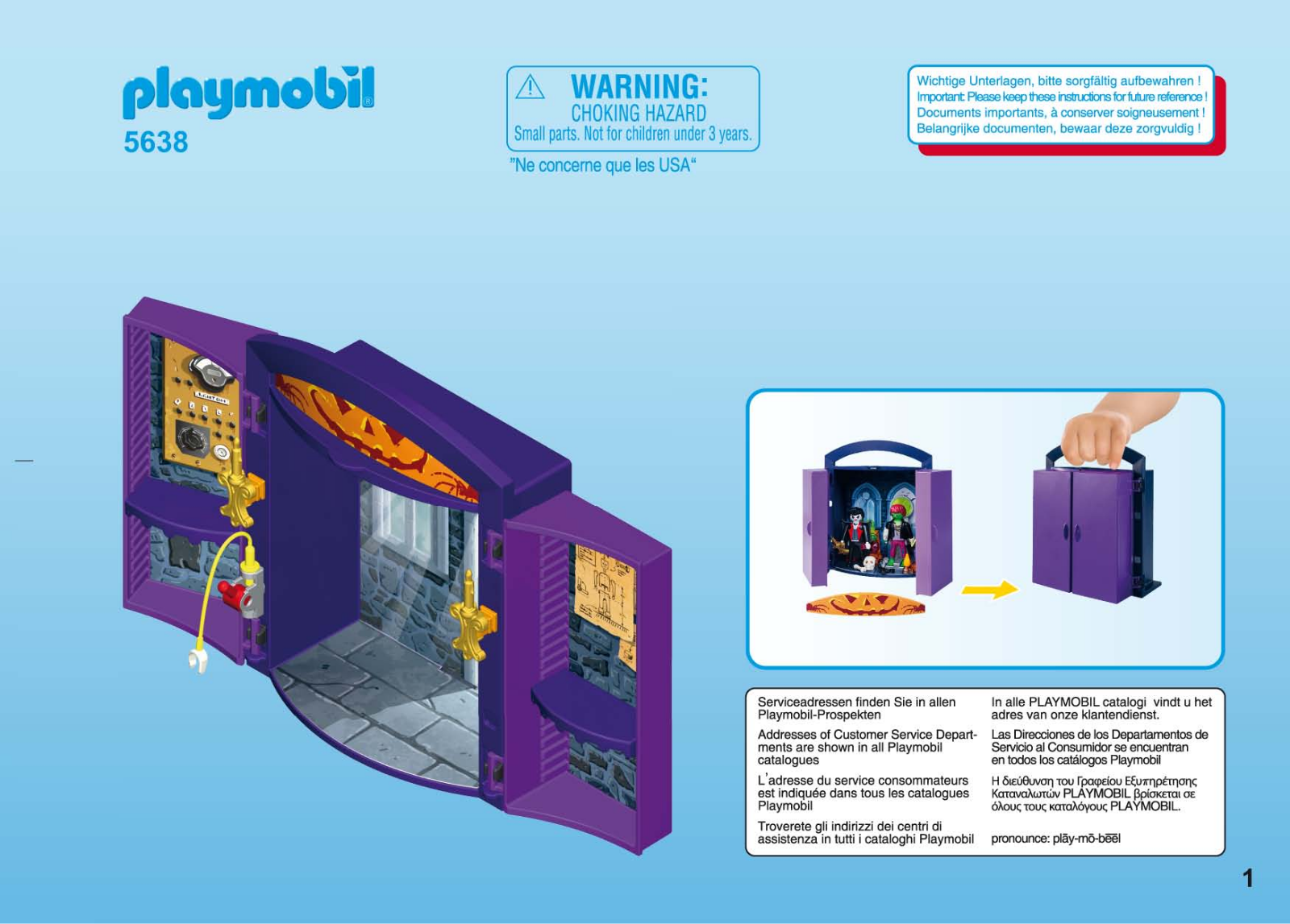 playmobil 5638 Instructions