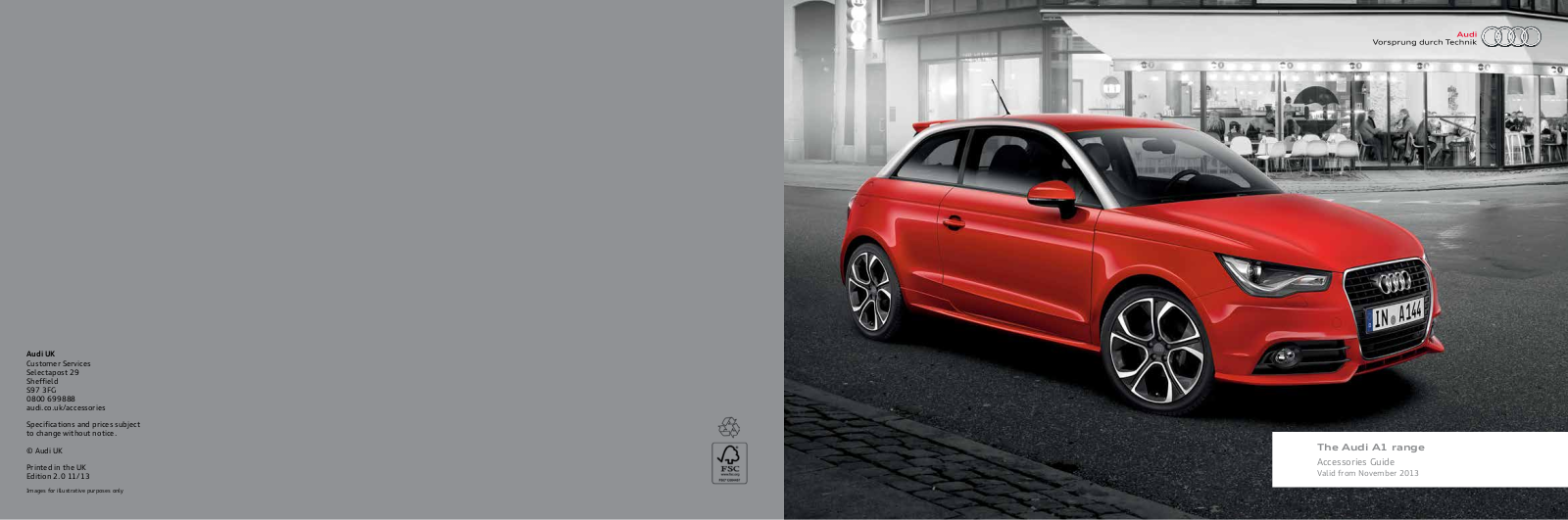 Audi A1 2013 User Manual