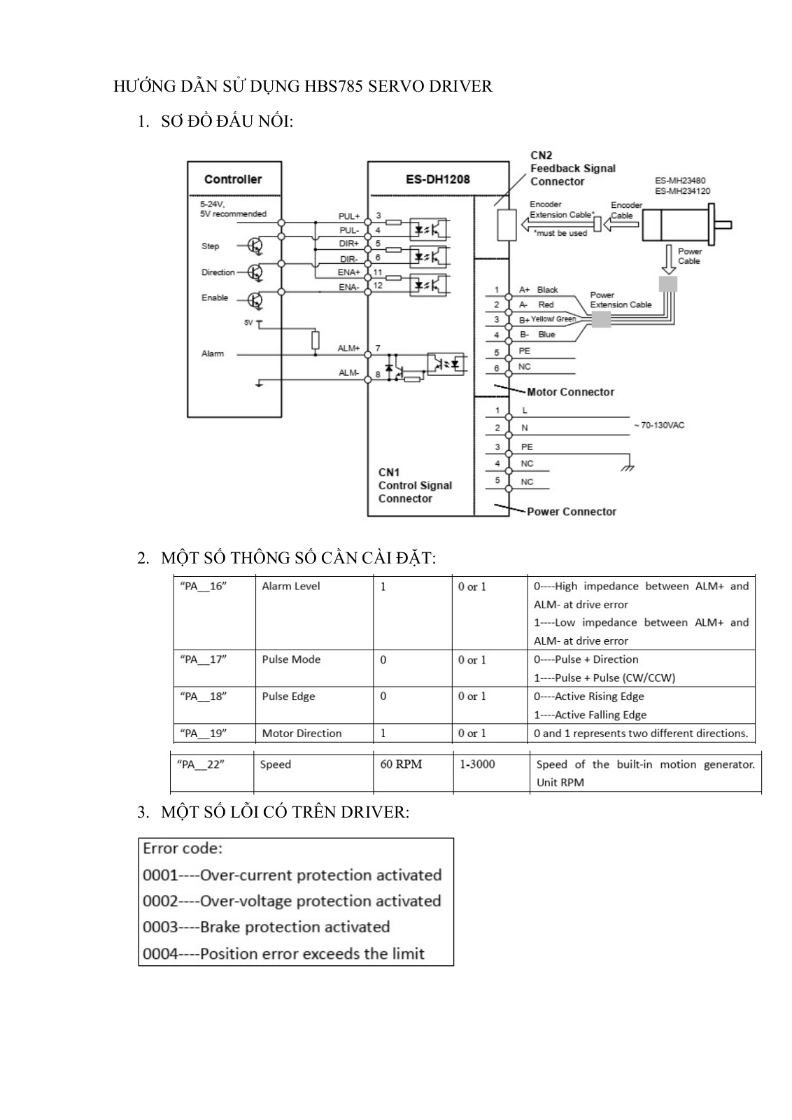 Leahshine HBS785 User Manual