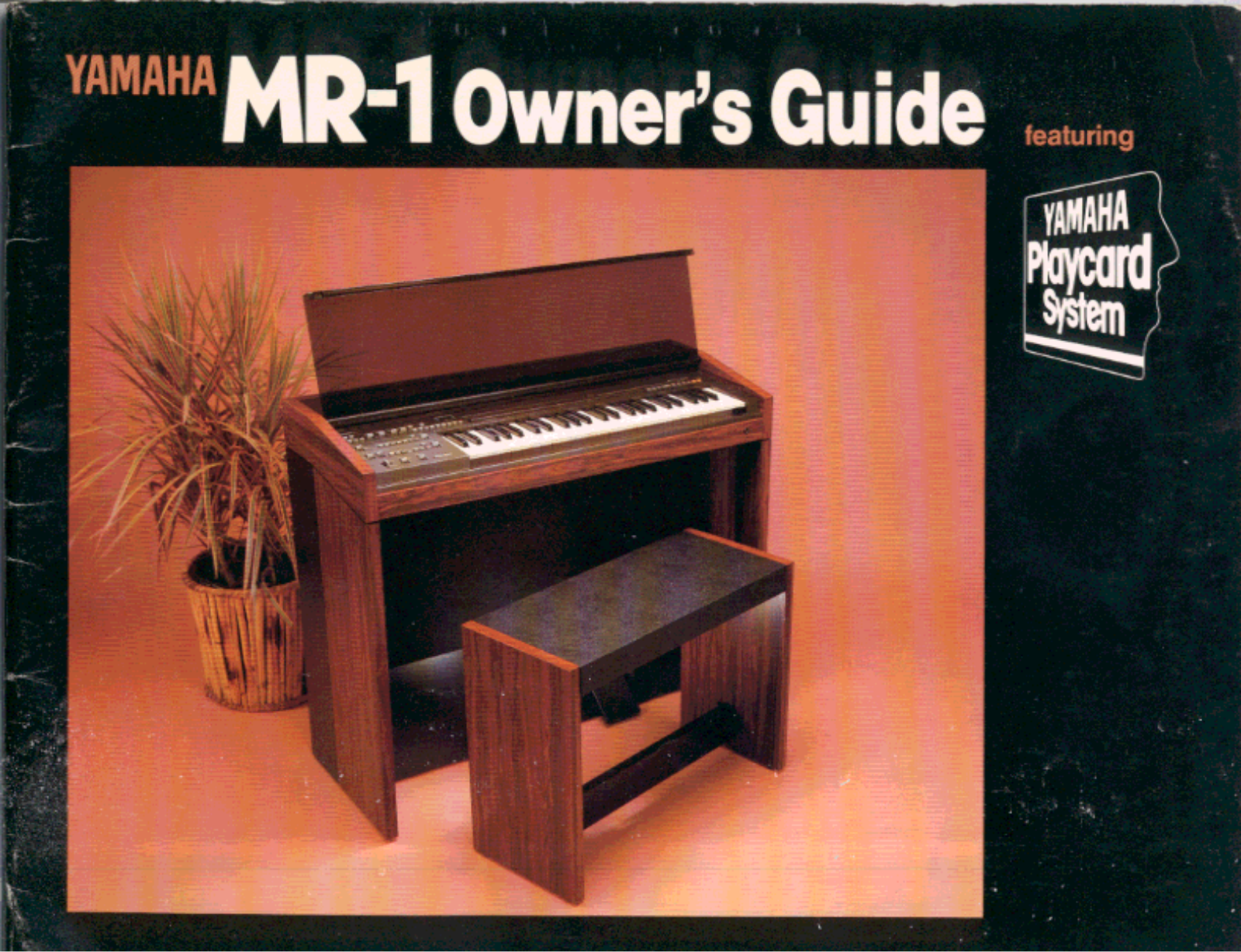 Yamaha MR1E, MR1 User Manual