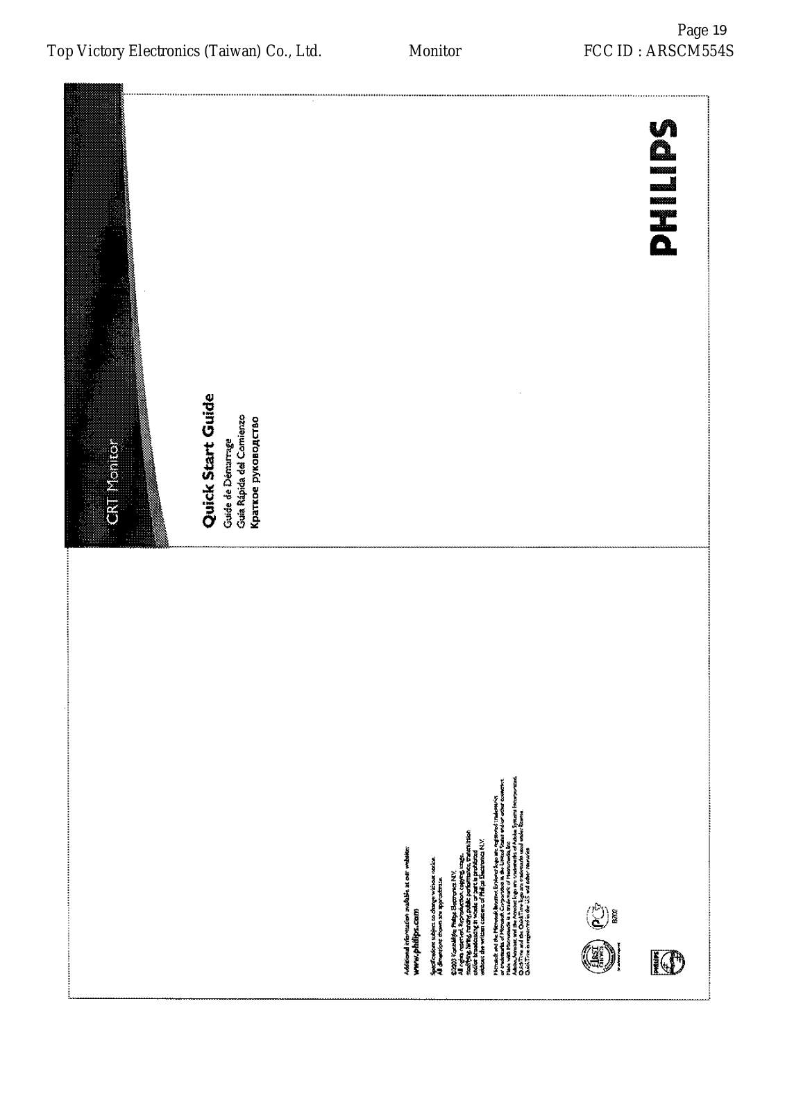 Top Victory Electronics CM554S Users manual - ManualMachine.com