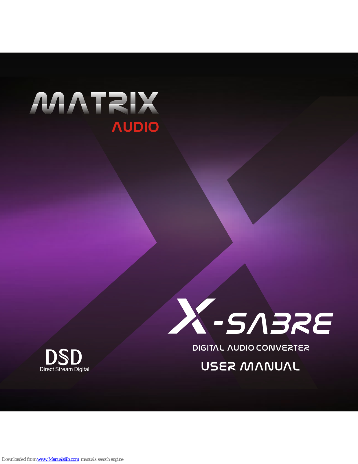 Matrix Audio X-sabre User Manual