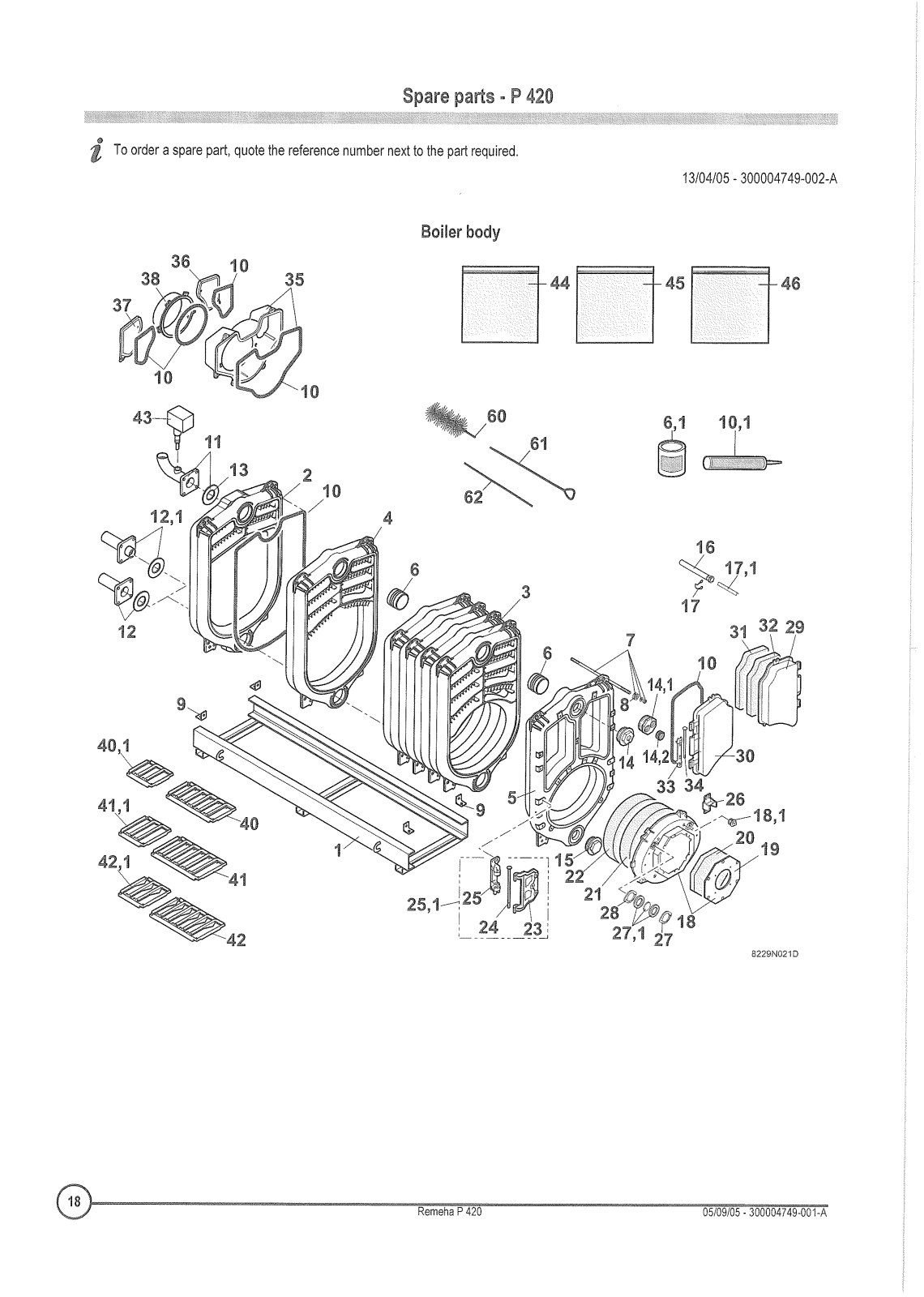 Remeha P420 User Manual