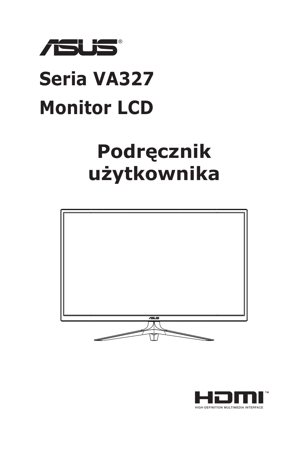 Asus VA327H, VA327N-W User’s Manual