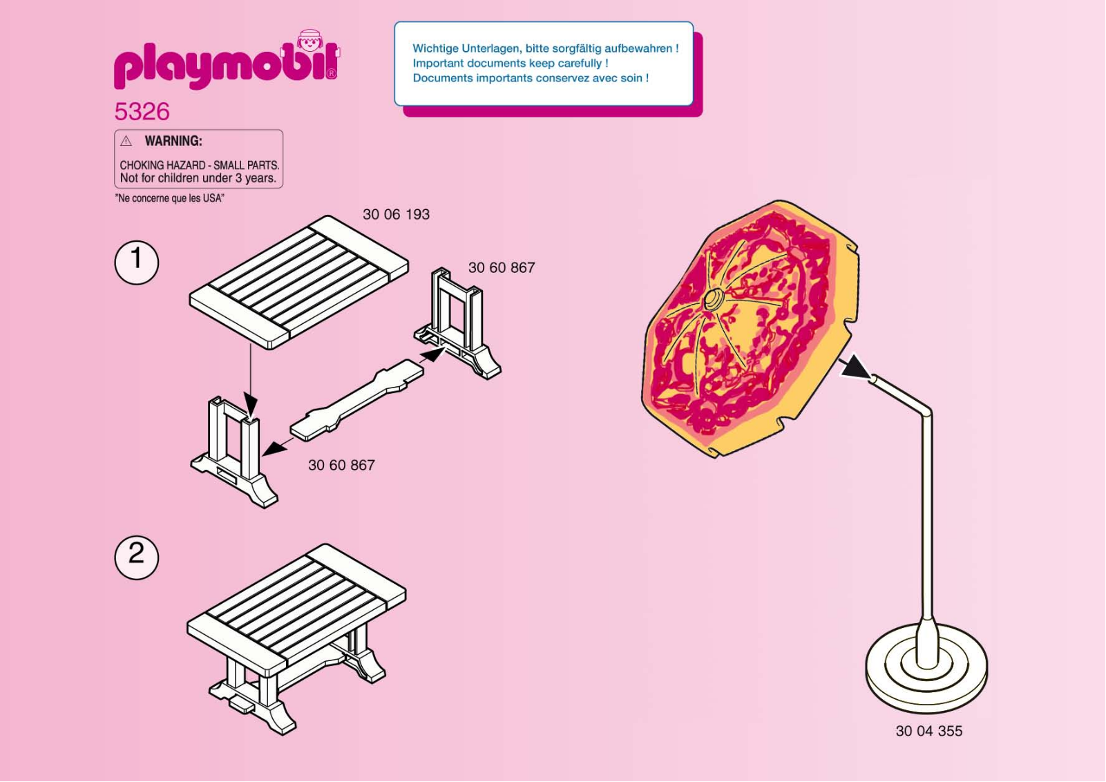 Playmobil 5326 Instructions