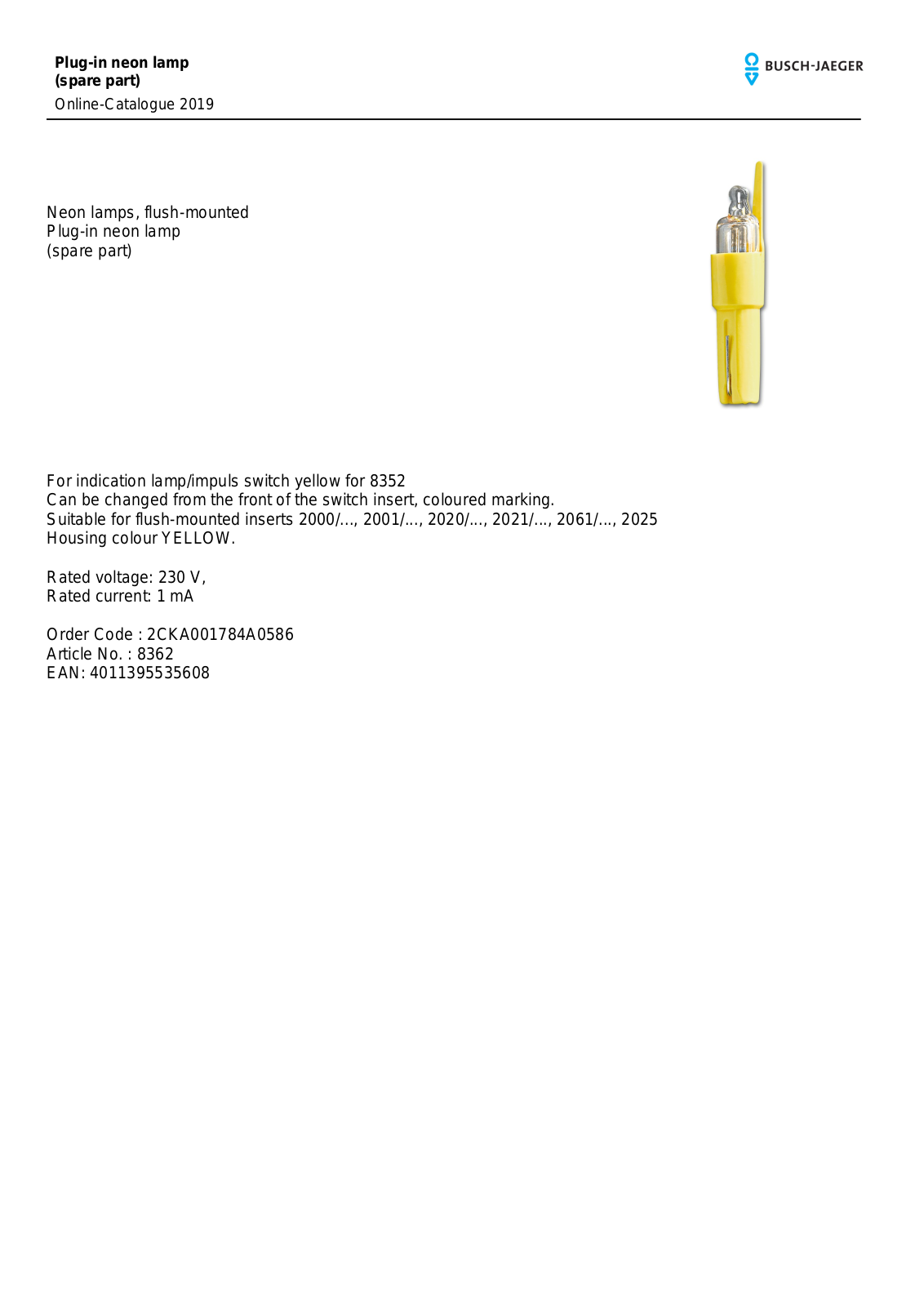 Busch-Jaeger 8362 User Manual - ManualMachine.com