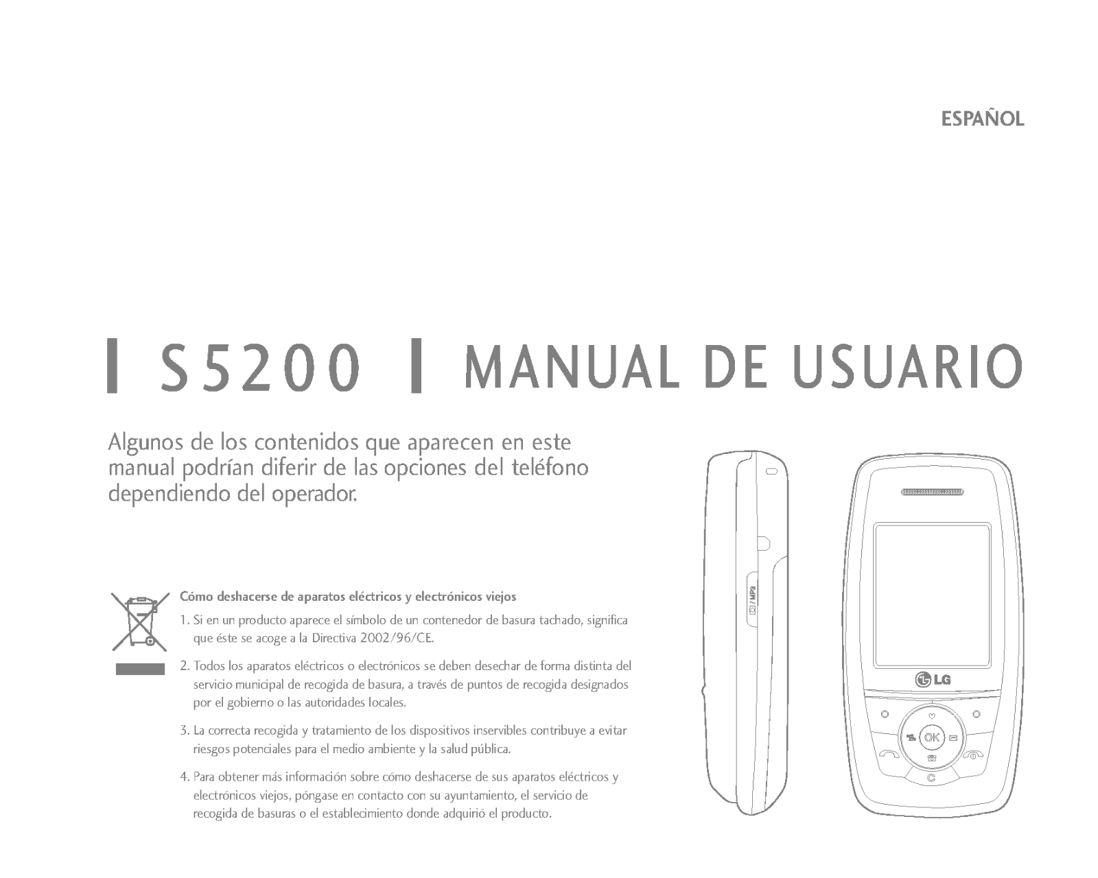 LG S5200 Owner’s Manual