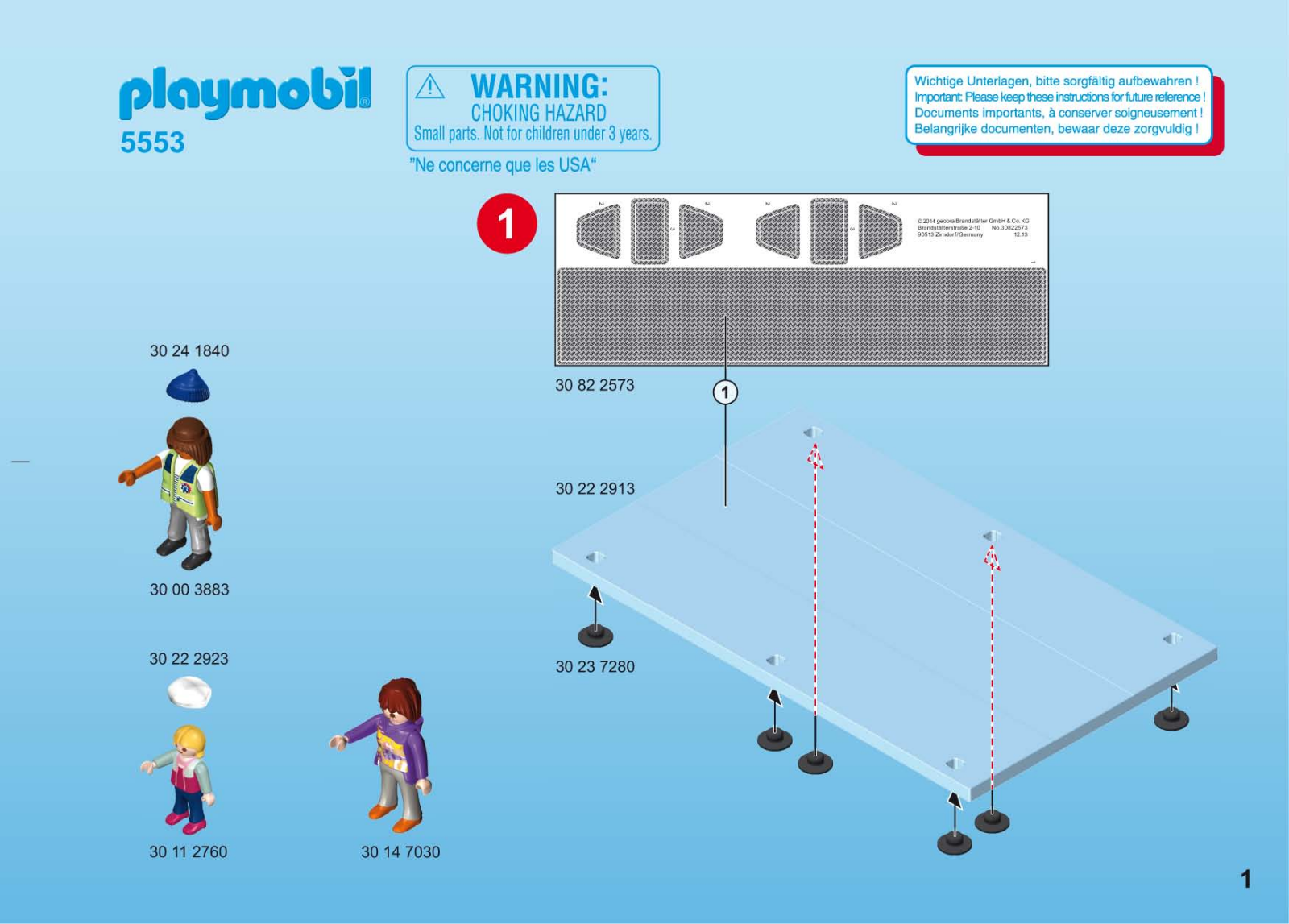 Playmobil 5553 Instructions