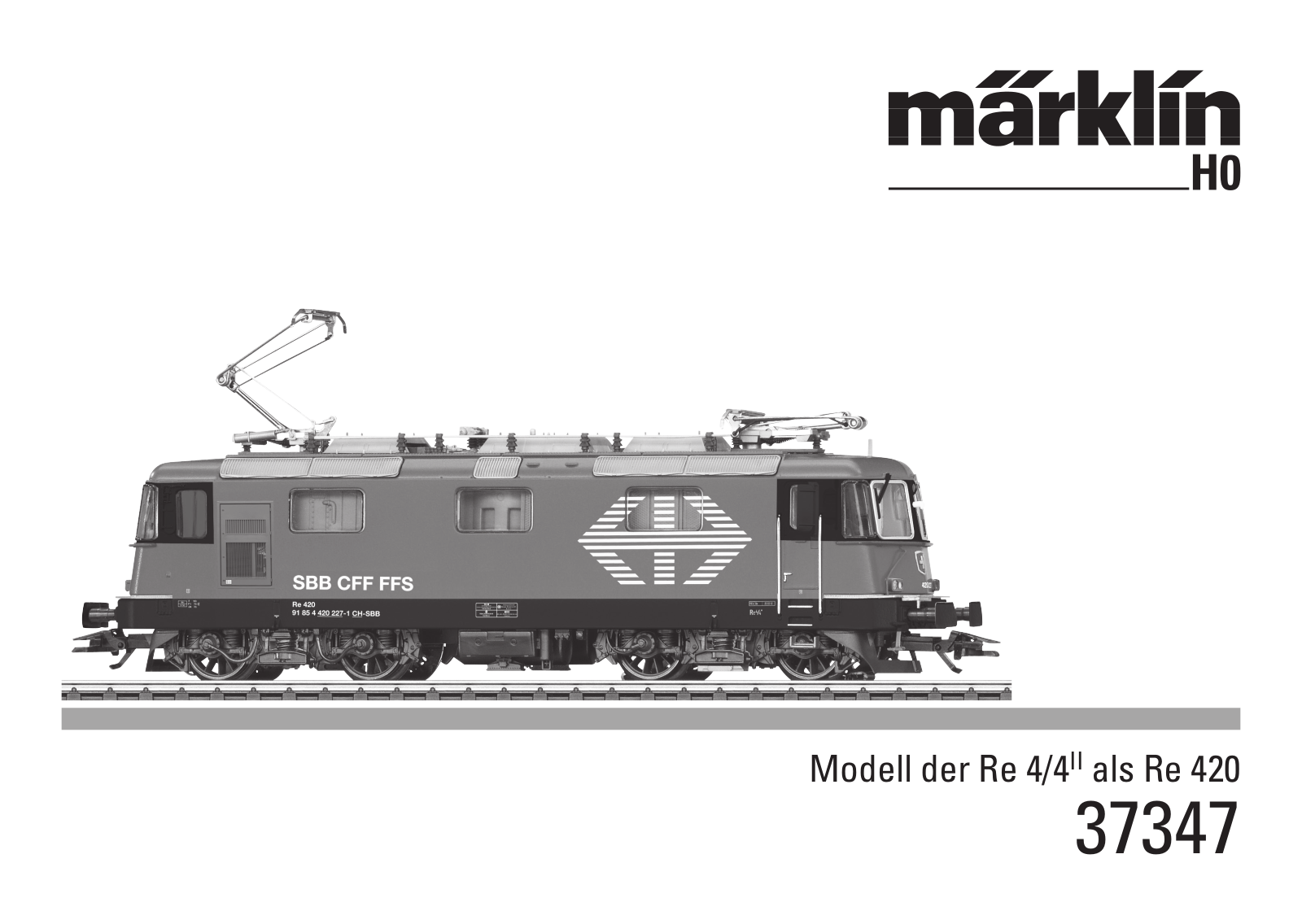 Märklin 37347 User manual