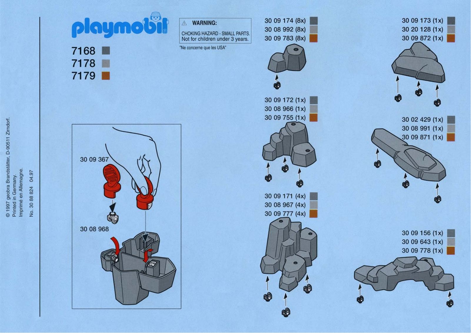 Playmobil 7168 Instructions