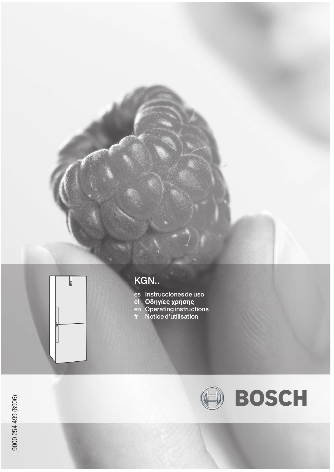 BOSCH KGN49P74 User Manual