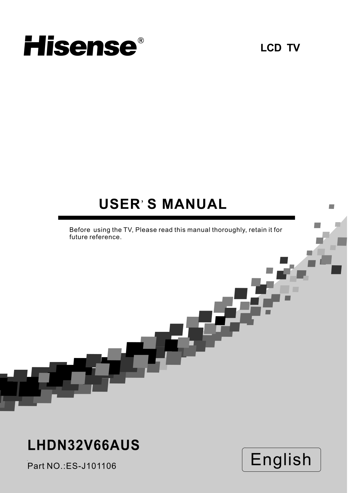 Hisense Electric LCDC0003 Users Manual