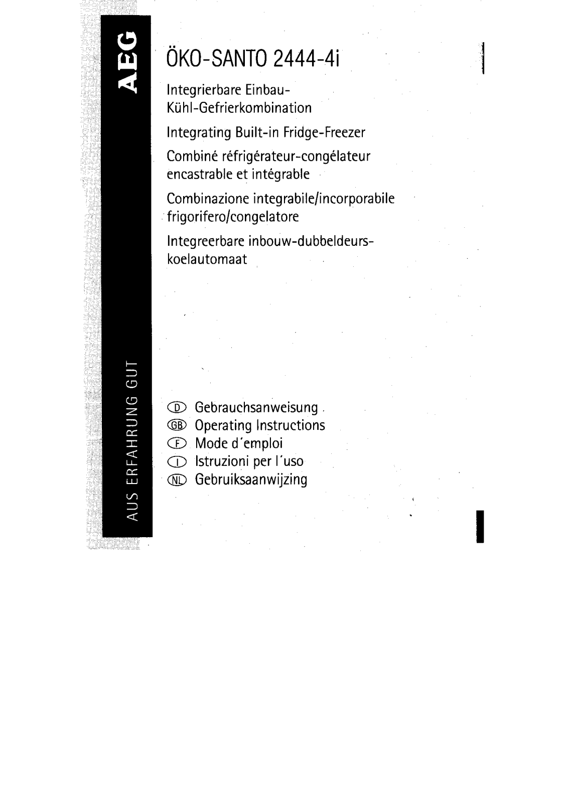 AEG SZ81240I, S2244-4I User Manual