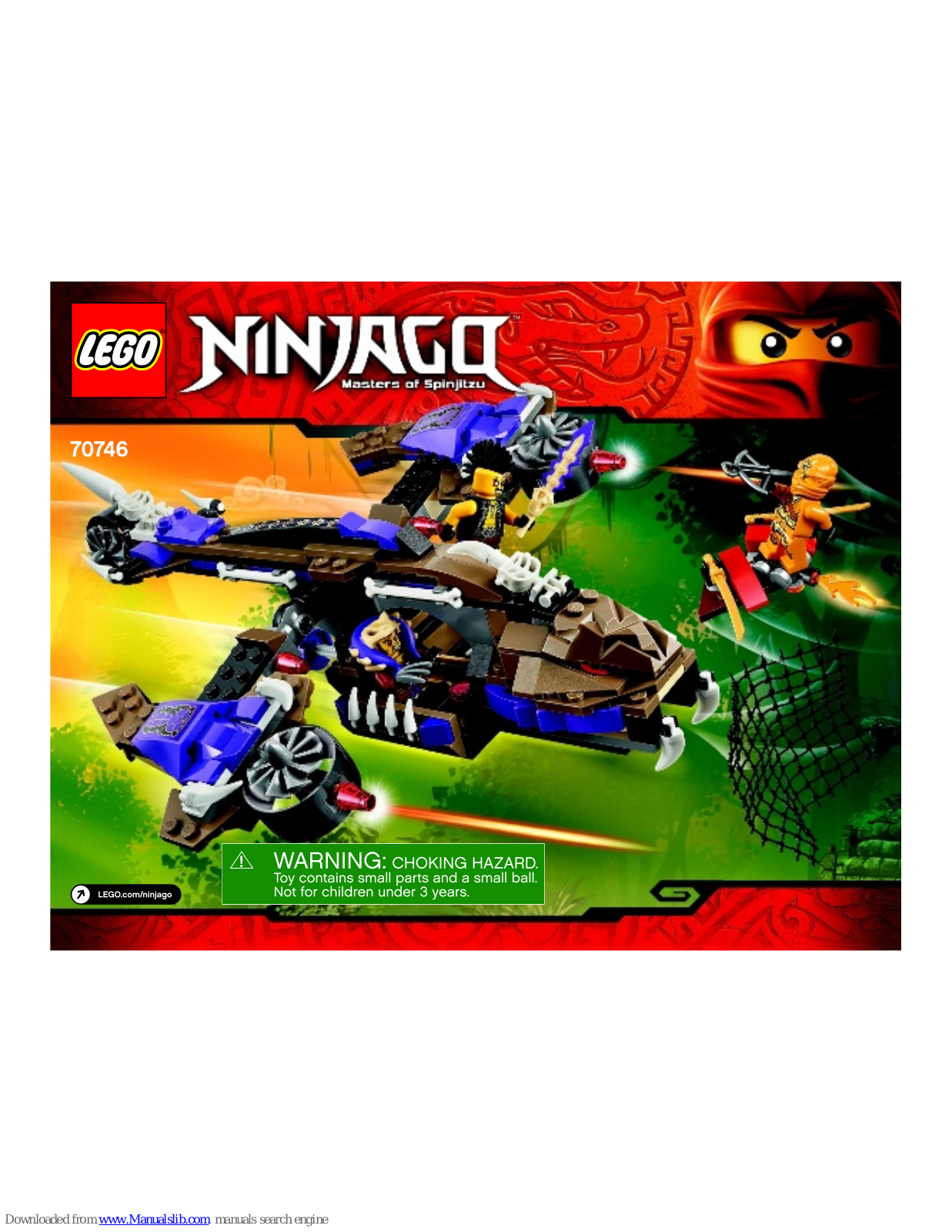 LEGO NinjaGQ 70746, City 60088, City 60066, city 60075, city 60076 Assembly Manual