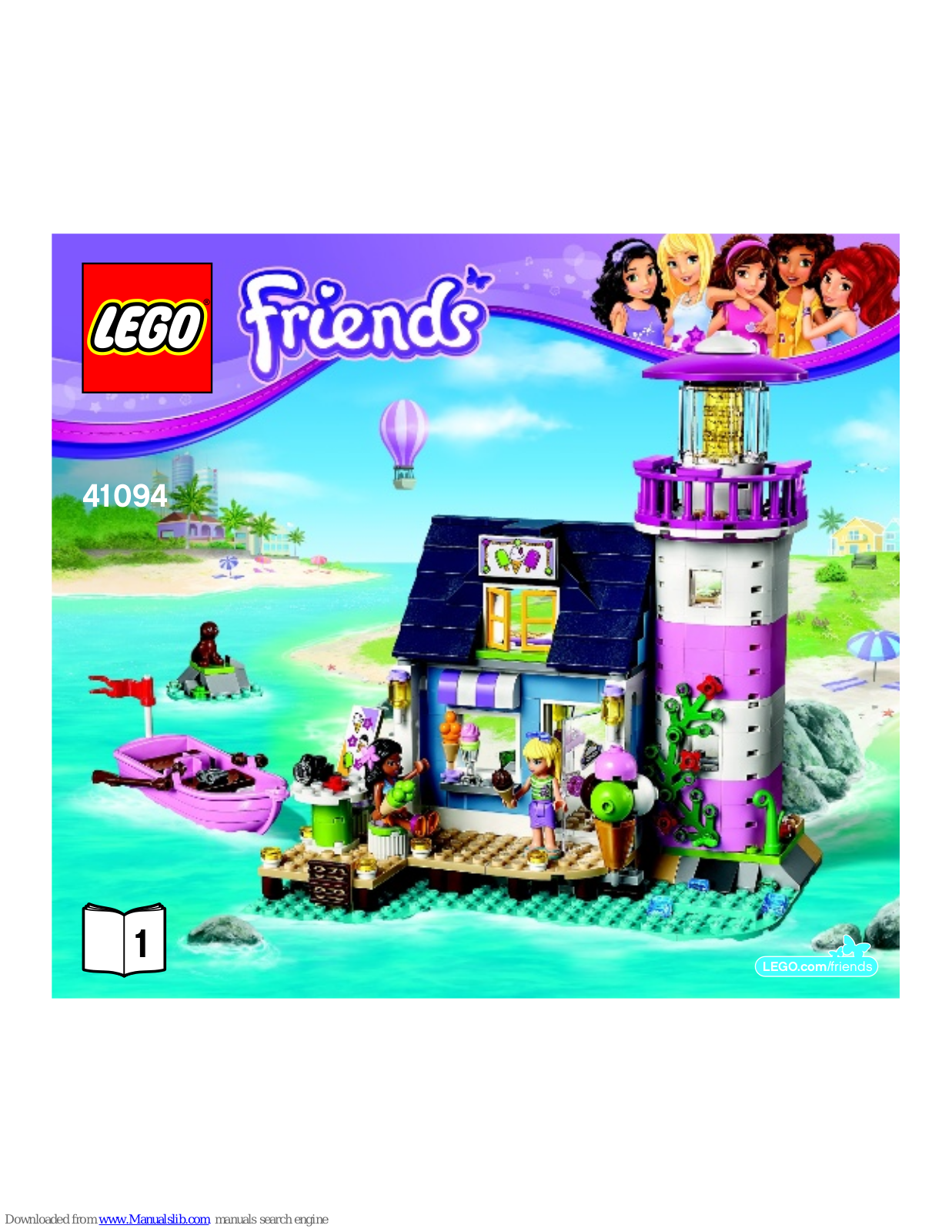 LEGO 41094 Friends, City 60052, 10676, City 60095, 41092 Assembly Manual