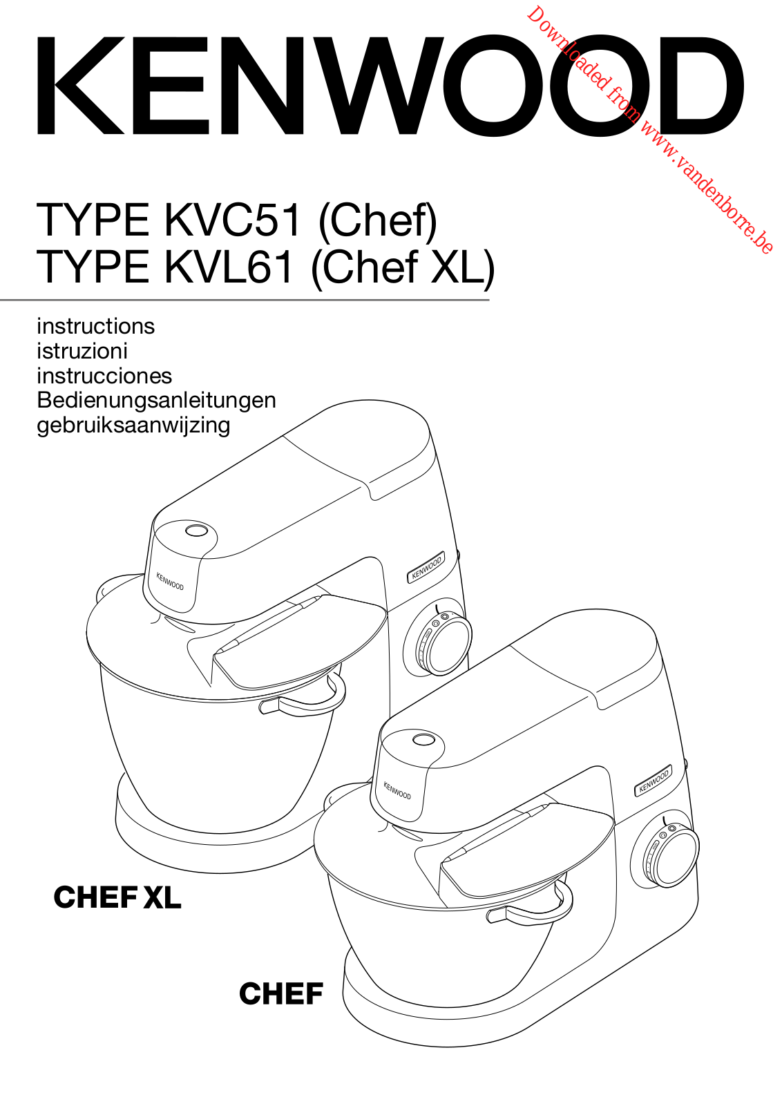 KENWOOD KVL6320S User Manual