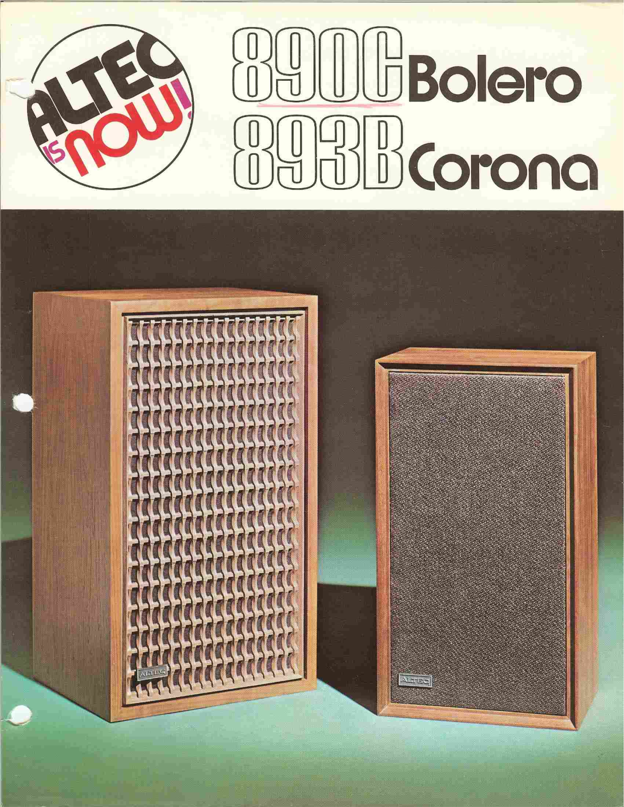 Altec Lansing 893B CORONA User Manual