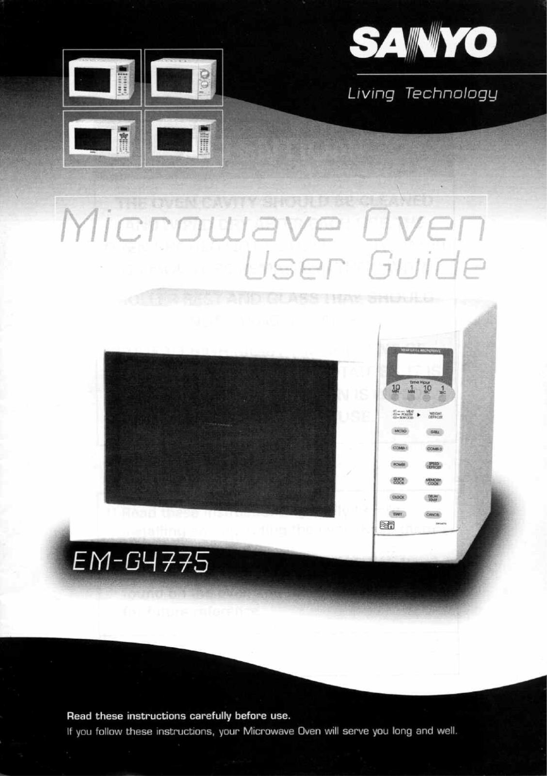 Sanyo EM-G4775 Instruction Manual