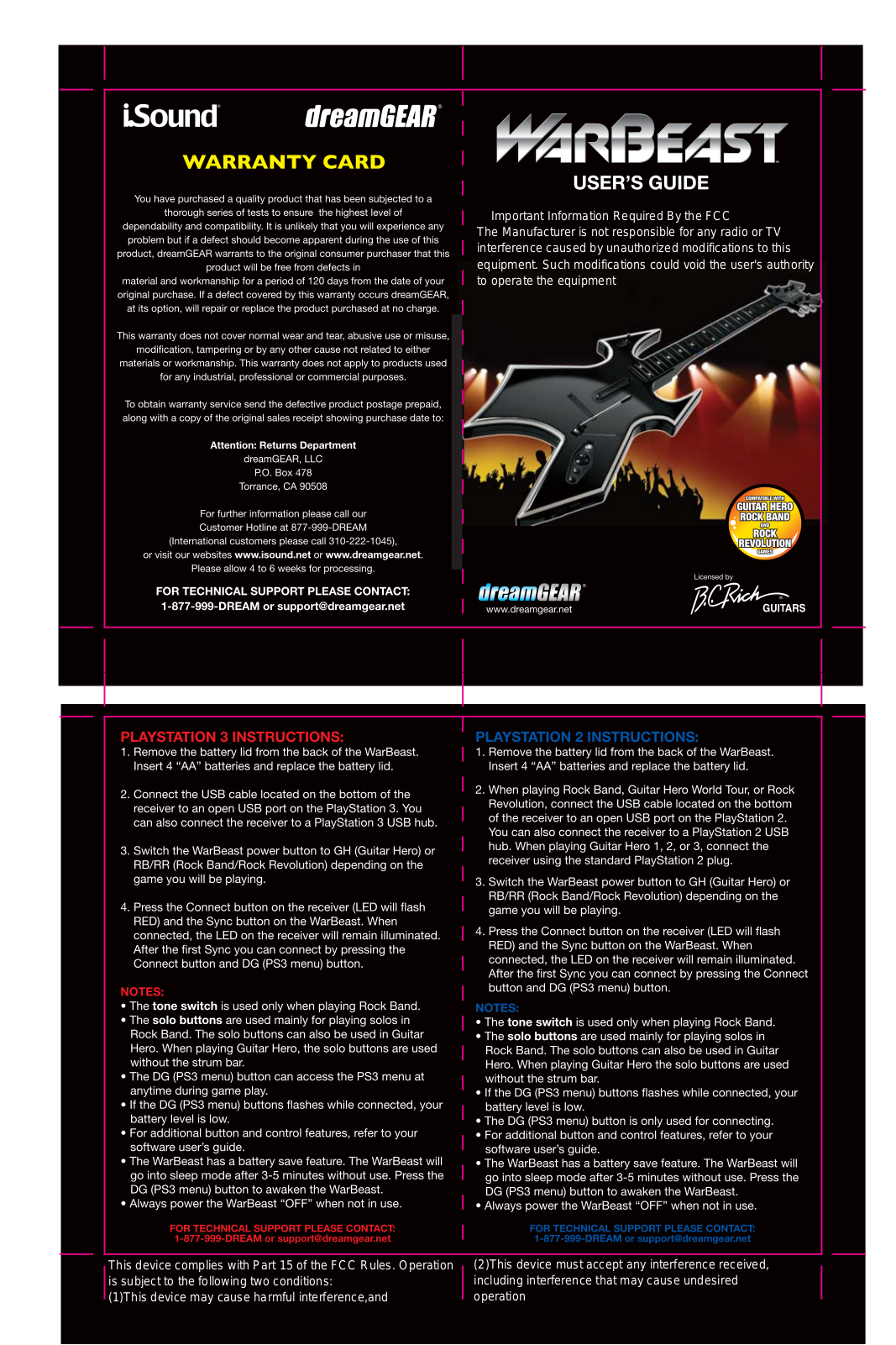 dreamGEAR DG1334A, DG1334 Users Manual